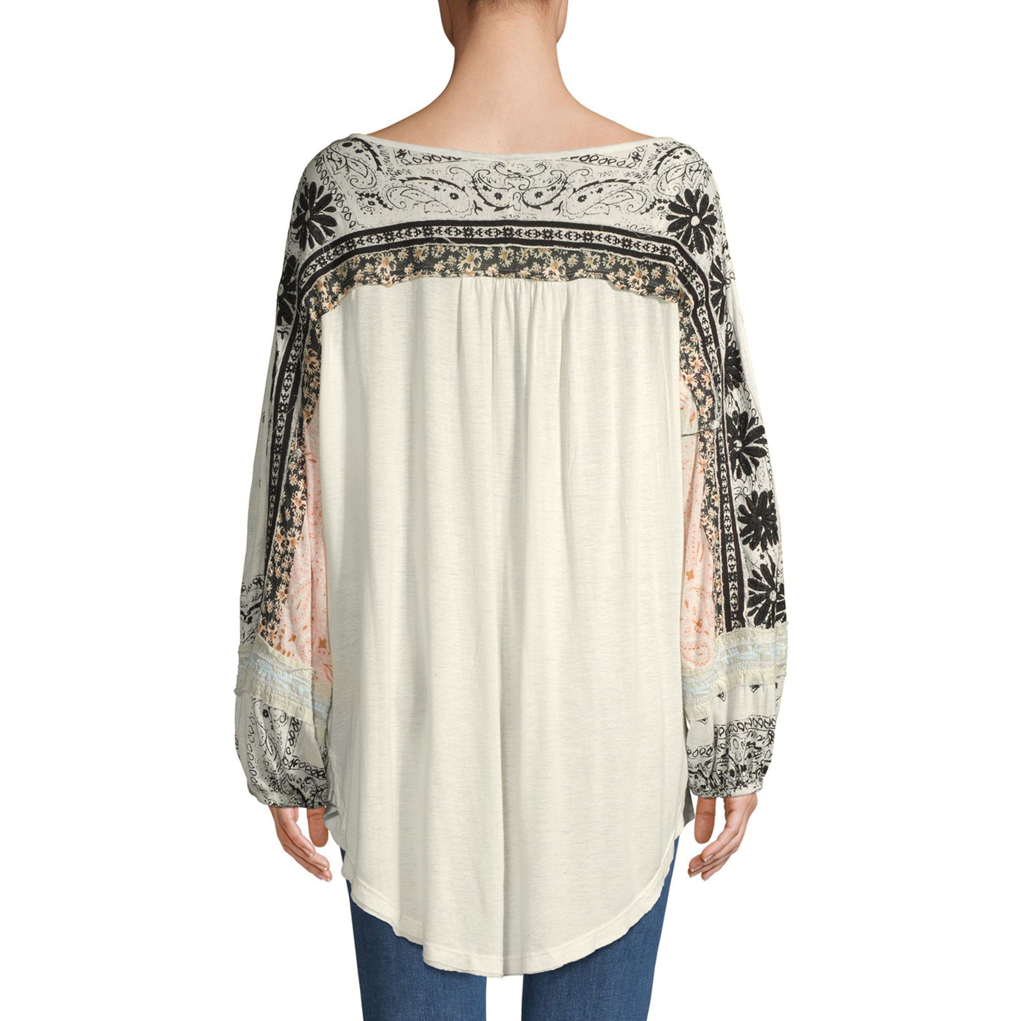 Free People Lace Tripoli Top - Lyst
