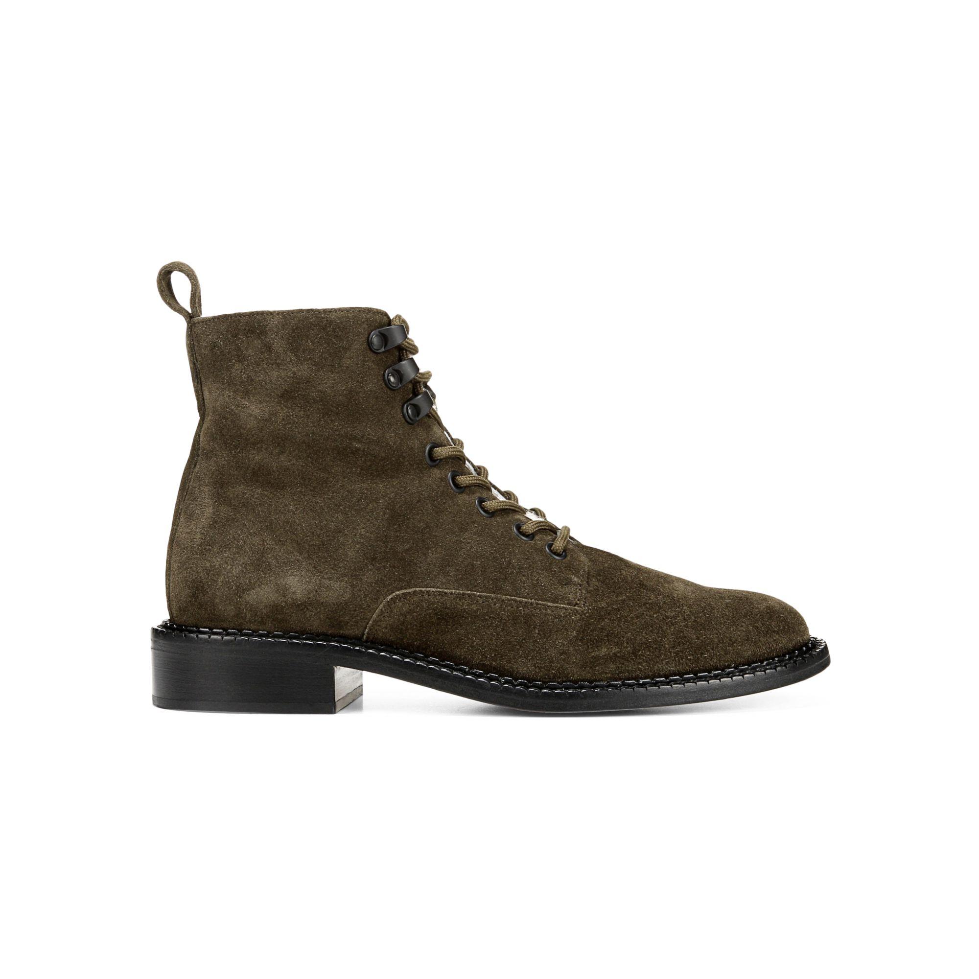 vince cabria boots shearling