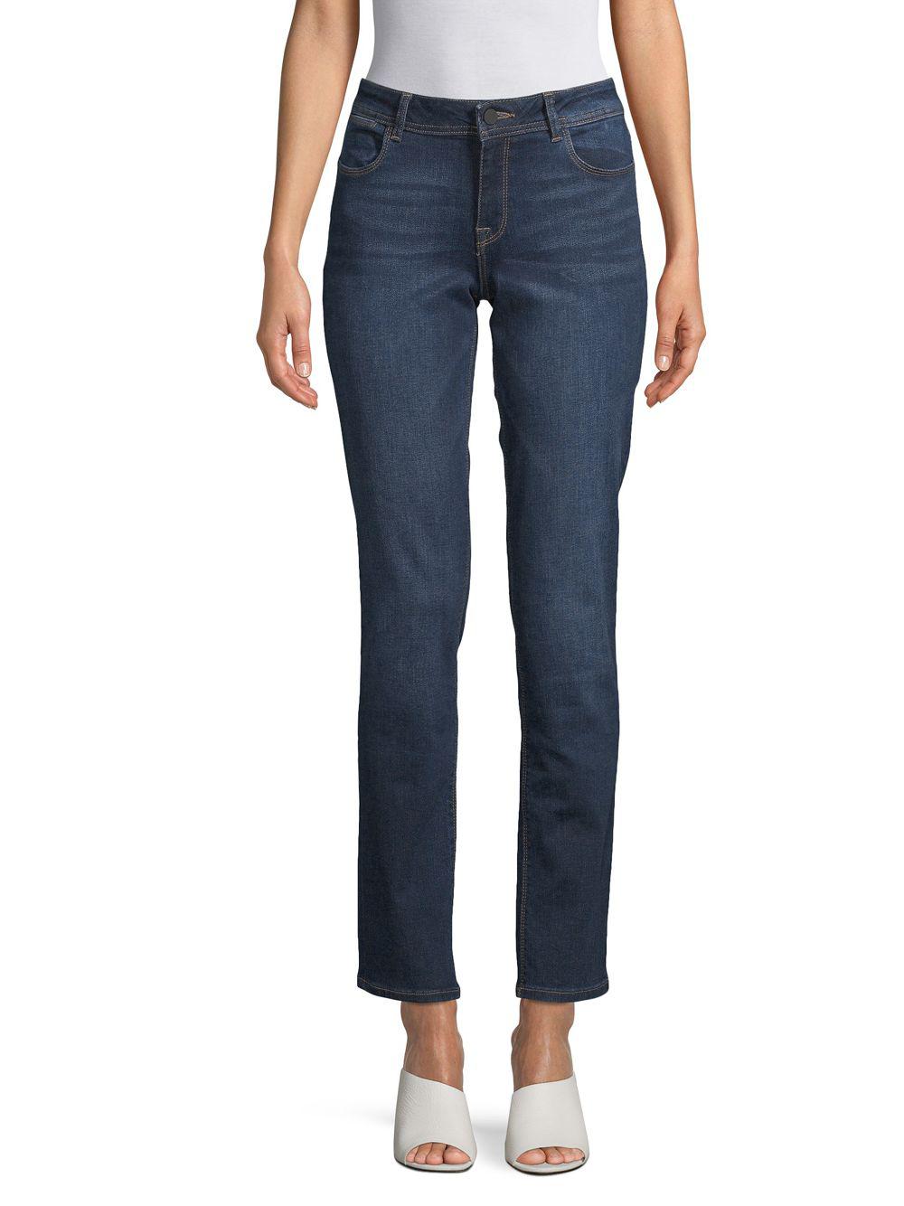 DL1961 Denim Coco Curvy Slim-fit Jeans in Blue - Lyst