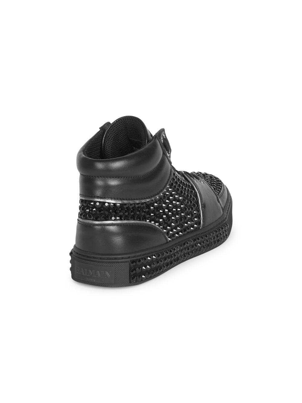 black studded high tops