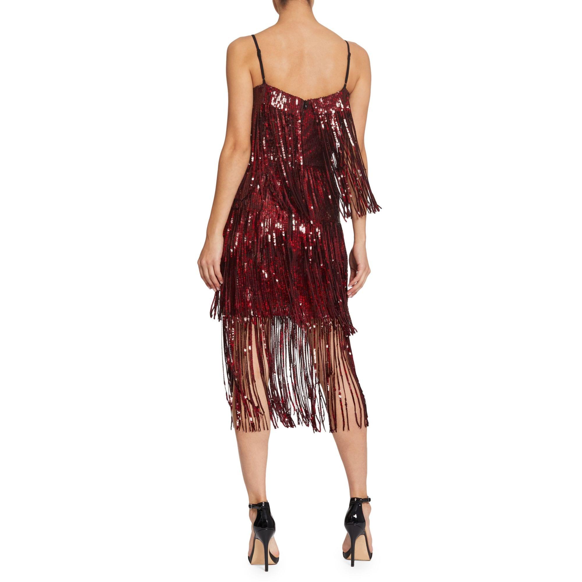Synthetic Roxy Sequin Fringe Dress 
