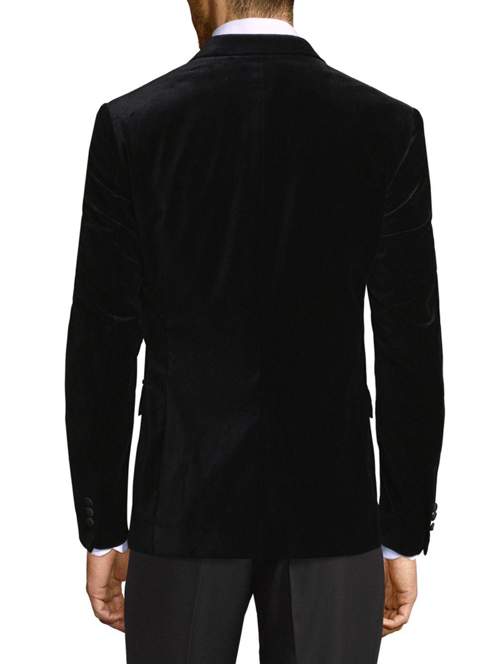 versace red velvet jacket