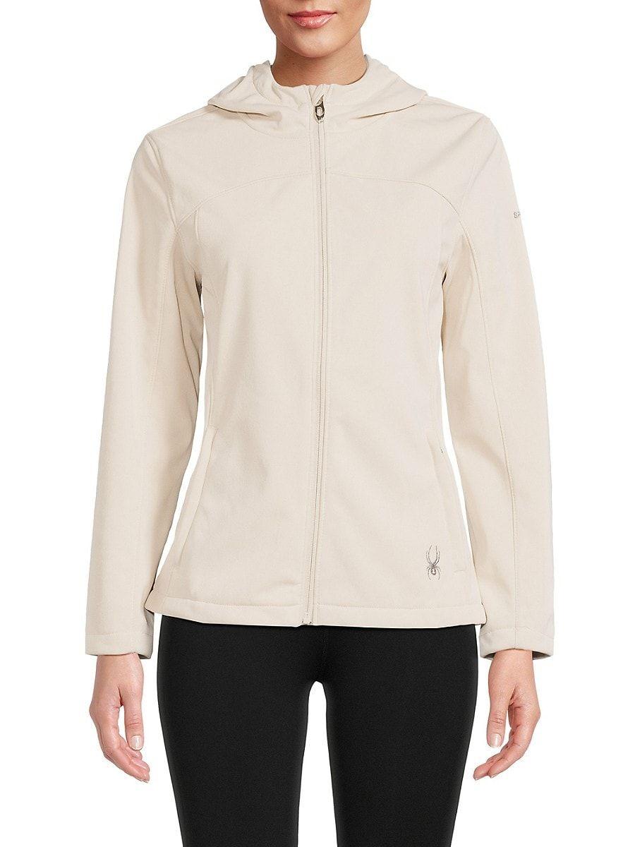 Vida Insulated Ski Jacket - White - Womens