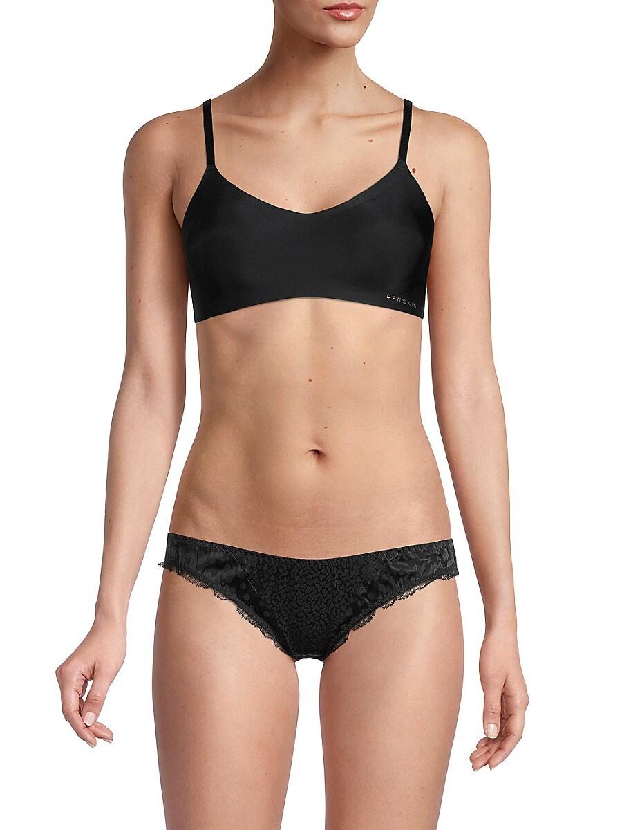 Danskin Seamless Sports Bra in Black