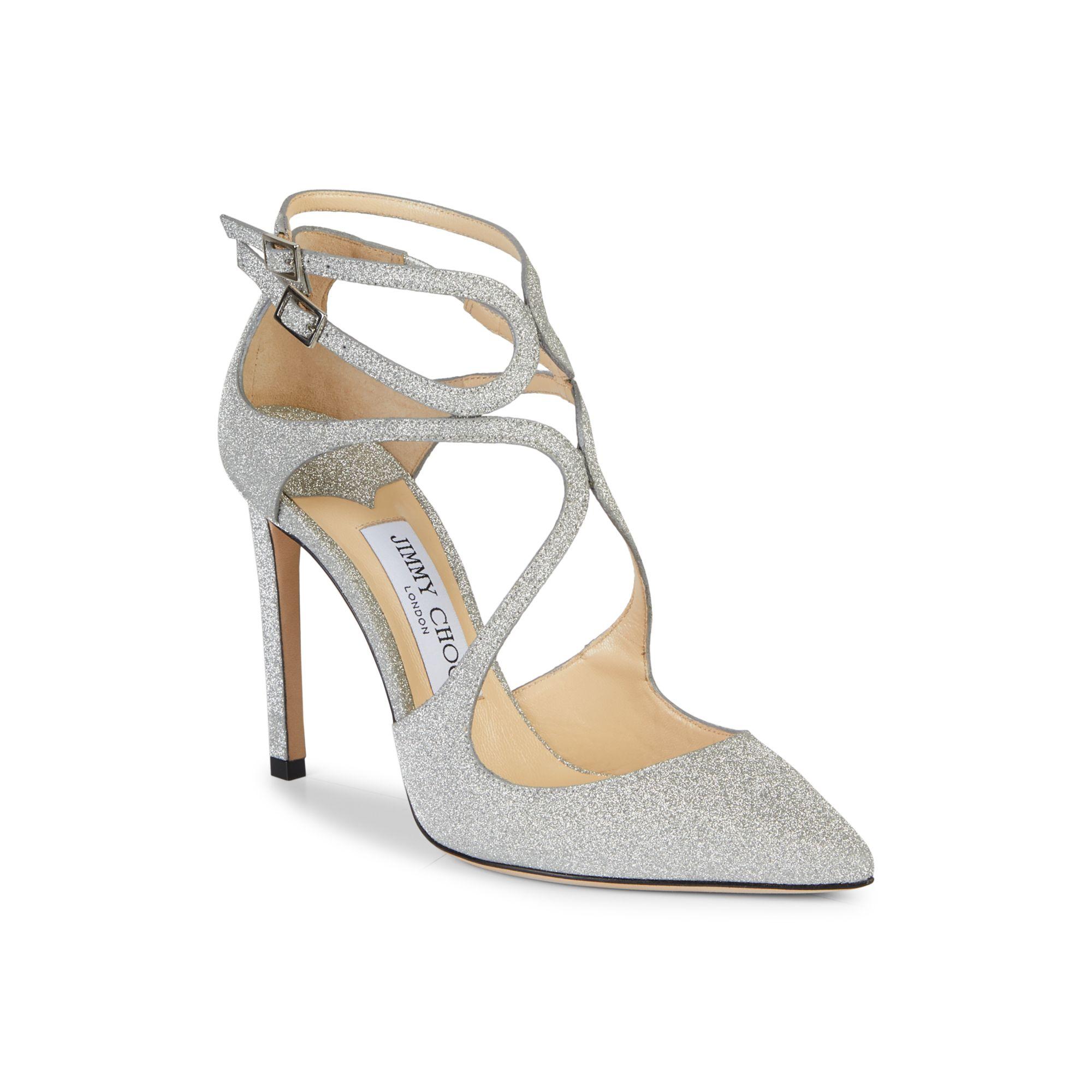 jimmy choo lancer silver