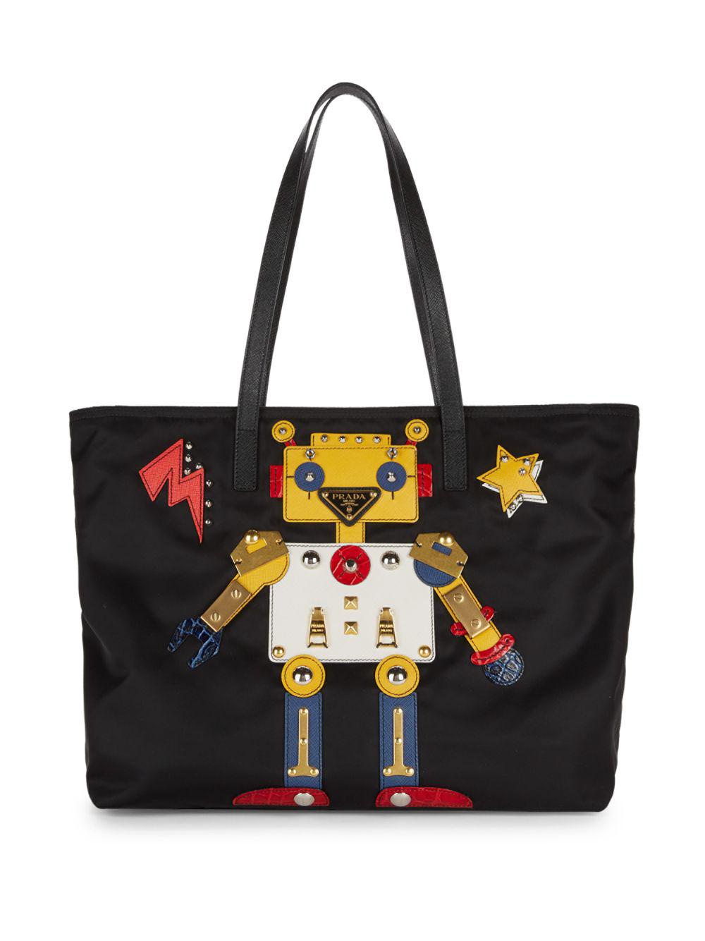 prada robot tote