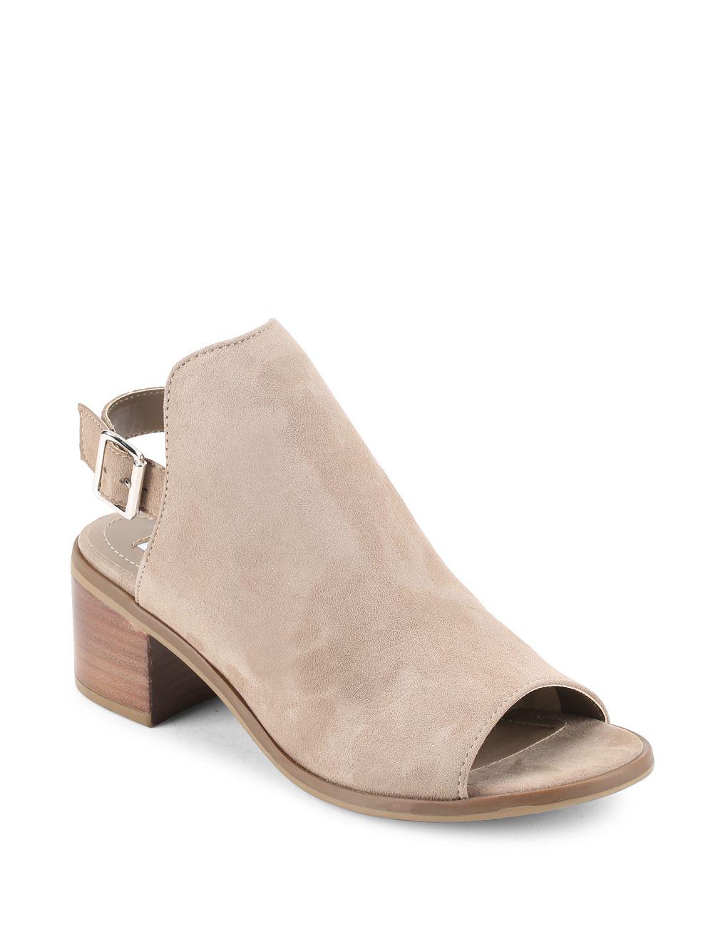 steve madden open toe booties