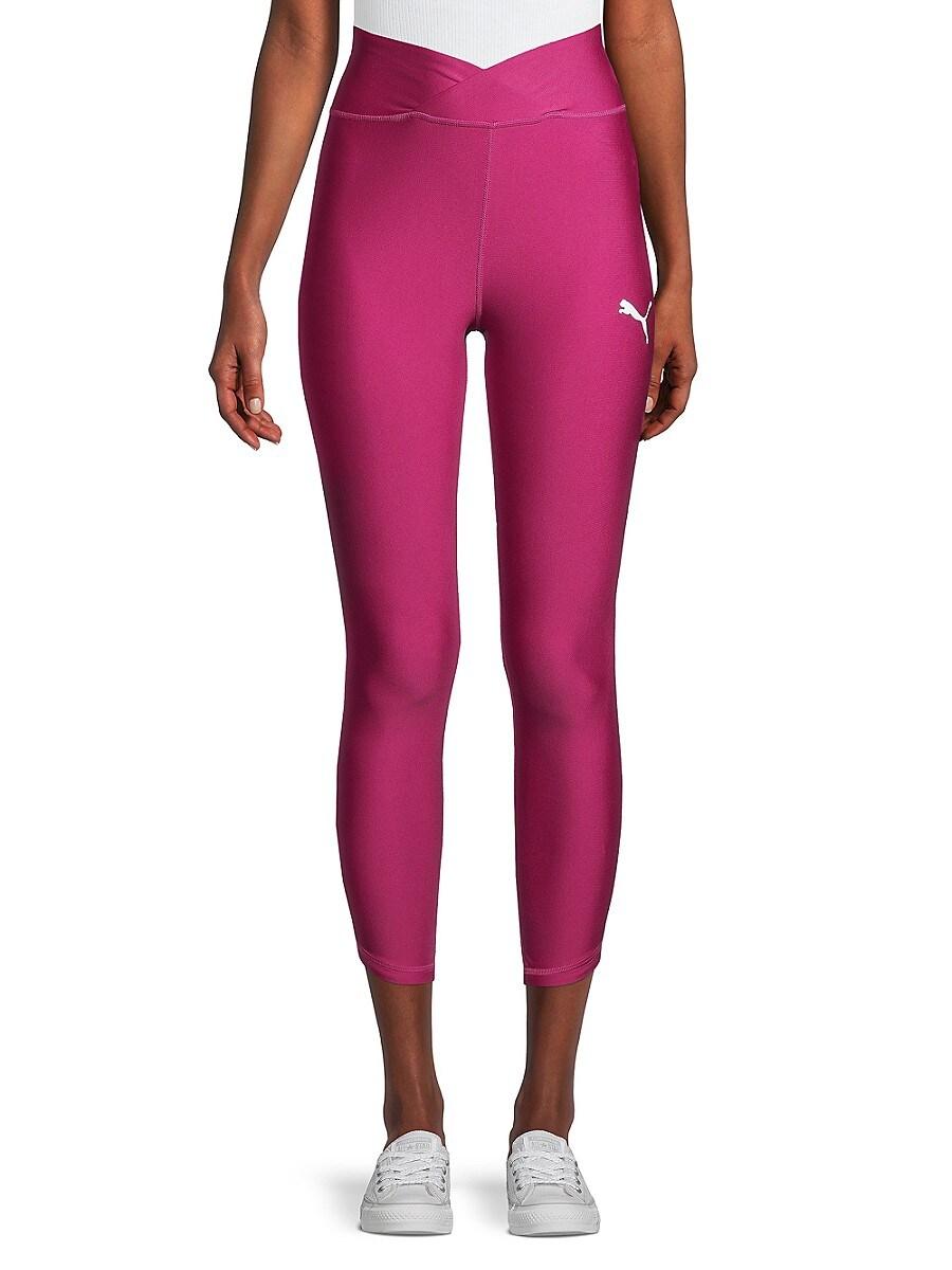 PUMA Synthetic Tulip High-waist Leggings in Pink | Lyst