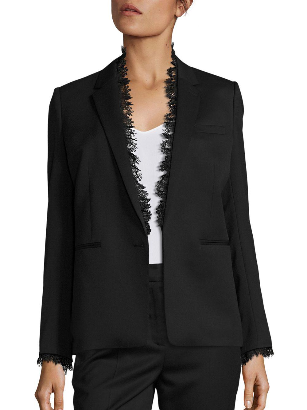 lace suit jacket