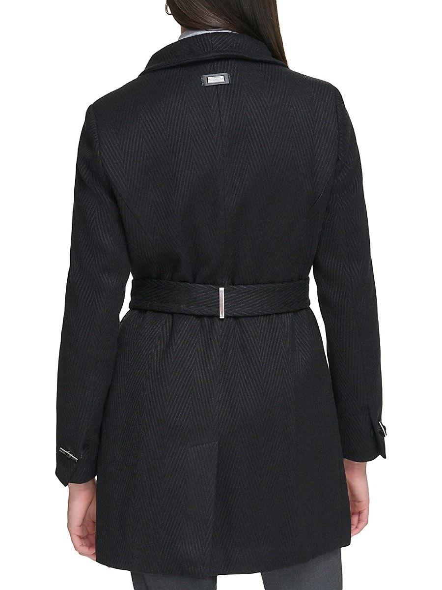 Calvin klein wrap coat 2025 Calvin klein wrap coat 2025