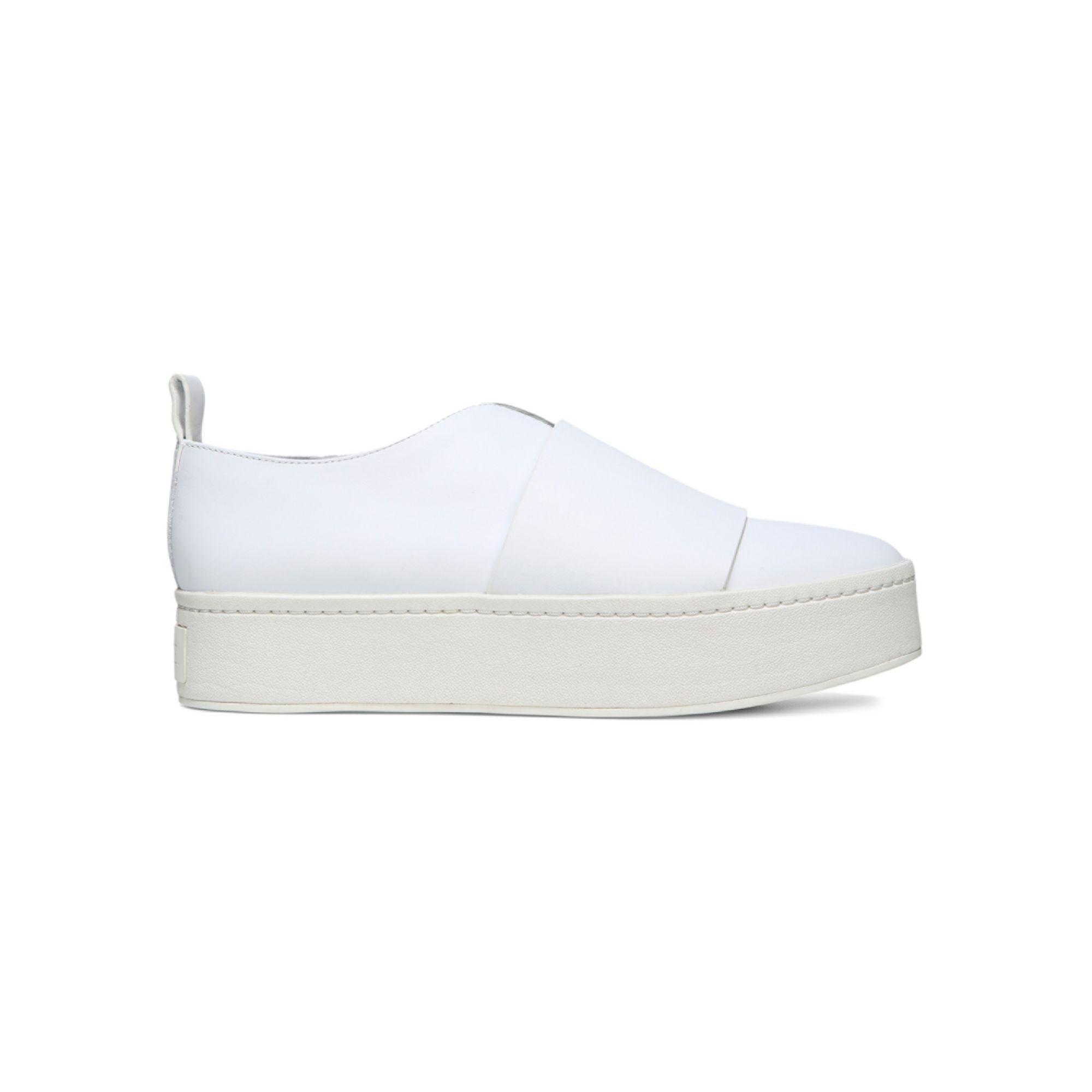 Vince wallace leather platform skate sneakers sale