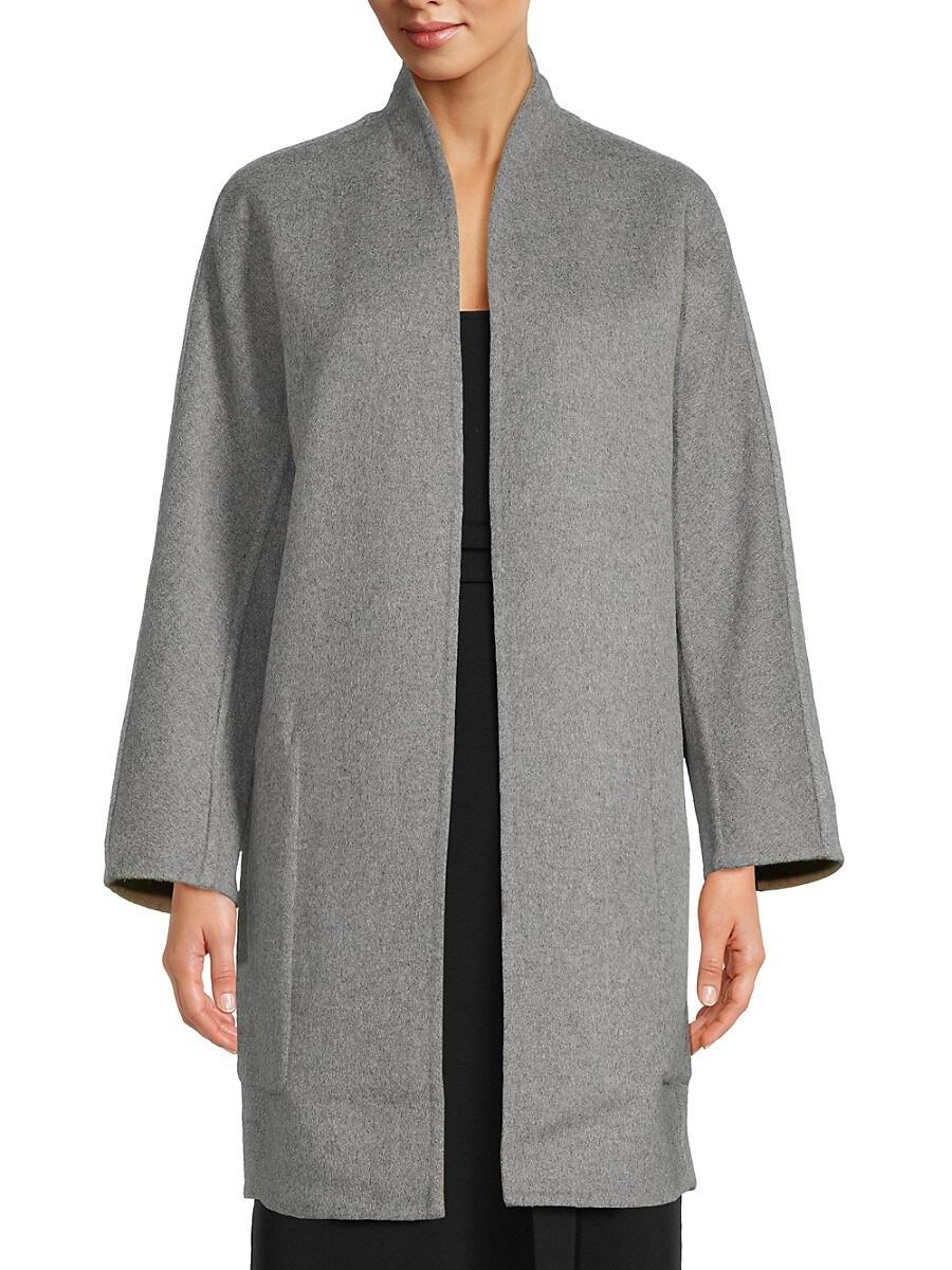 Vince Reversible Collarless Coat NEW, Vince Reversible Collarless