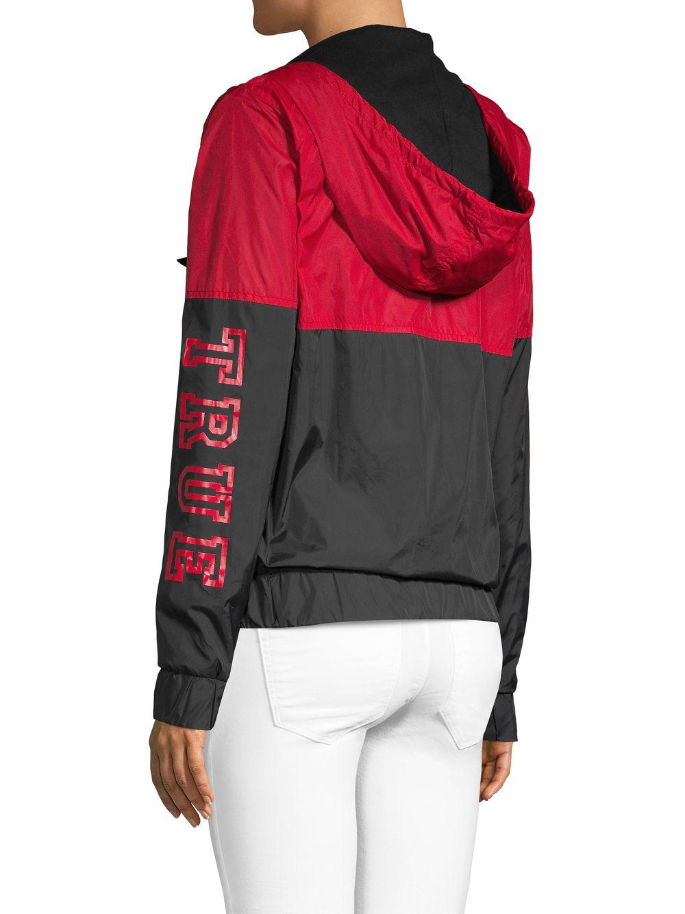 red true religion windbreaker