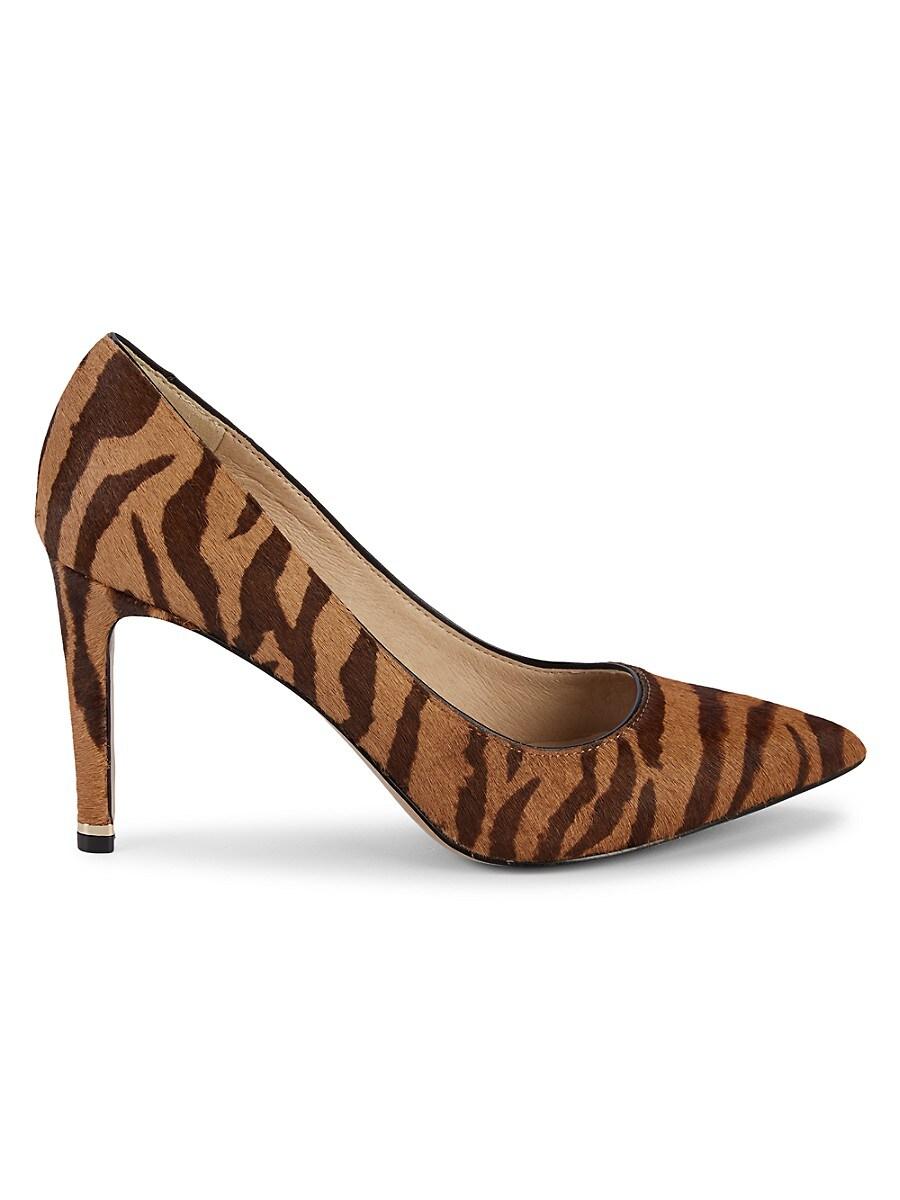 Kenneth Cole Riley Calf Hair Pumps in Brown | Lyst