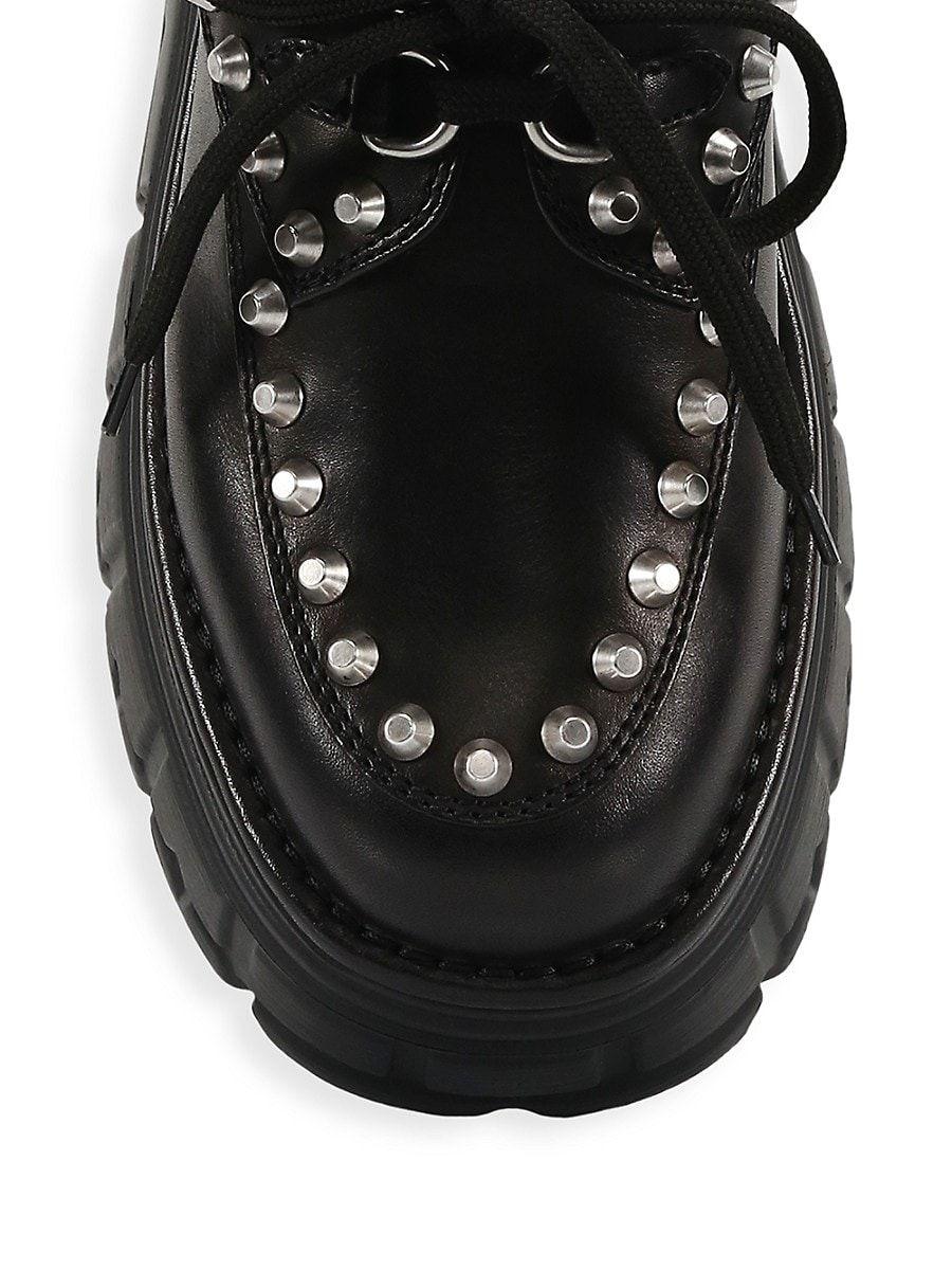 Miu miu discount studded oxford