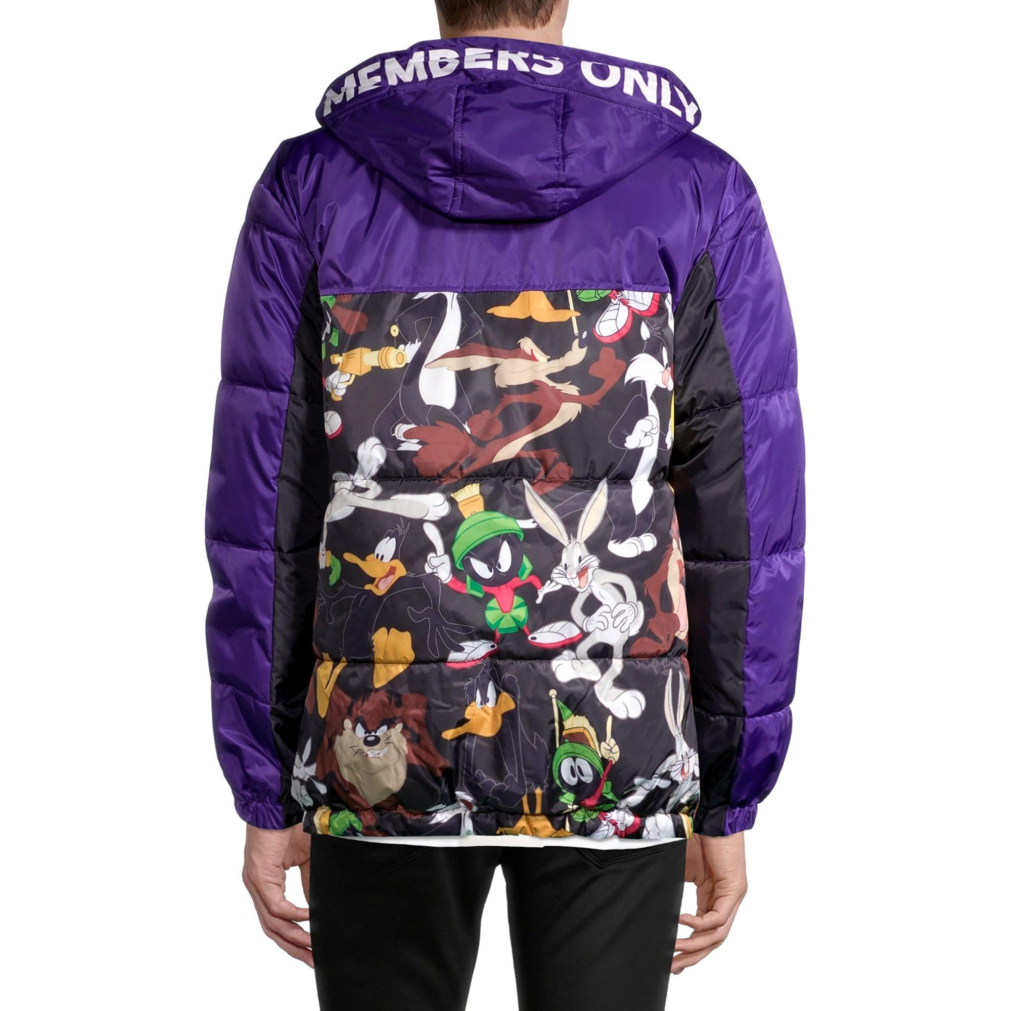 purple members only jacket
