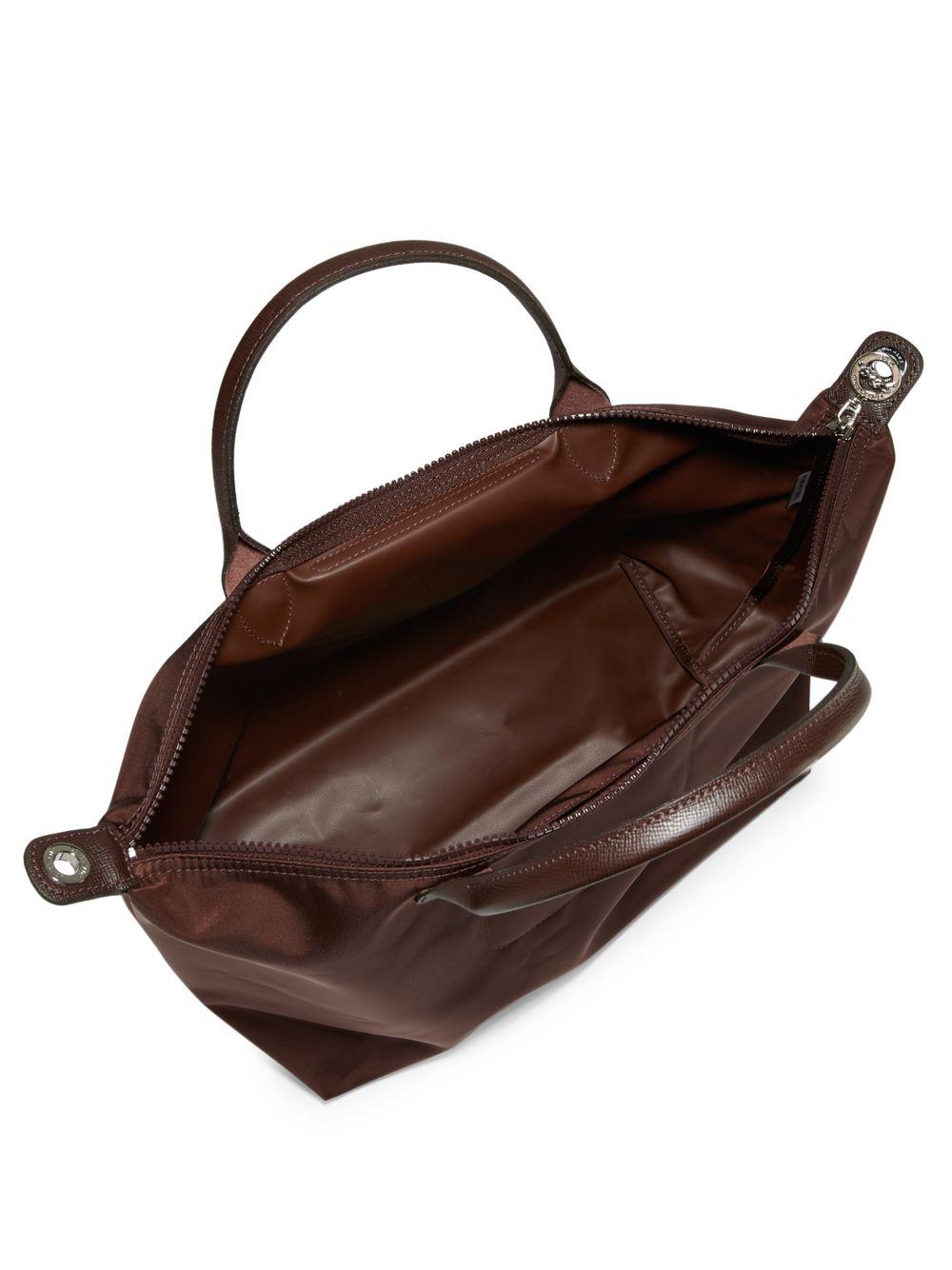 Pliage Neo Tote Bag in Chocolate (Brown 