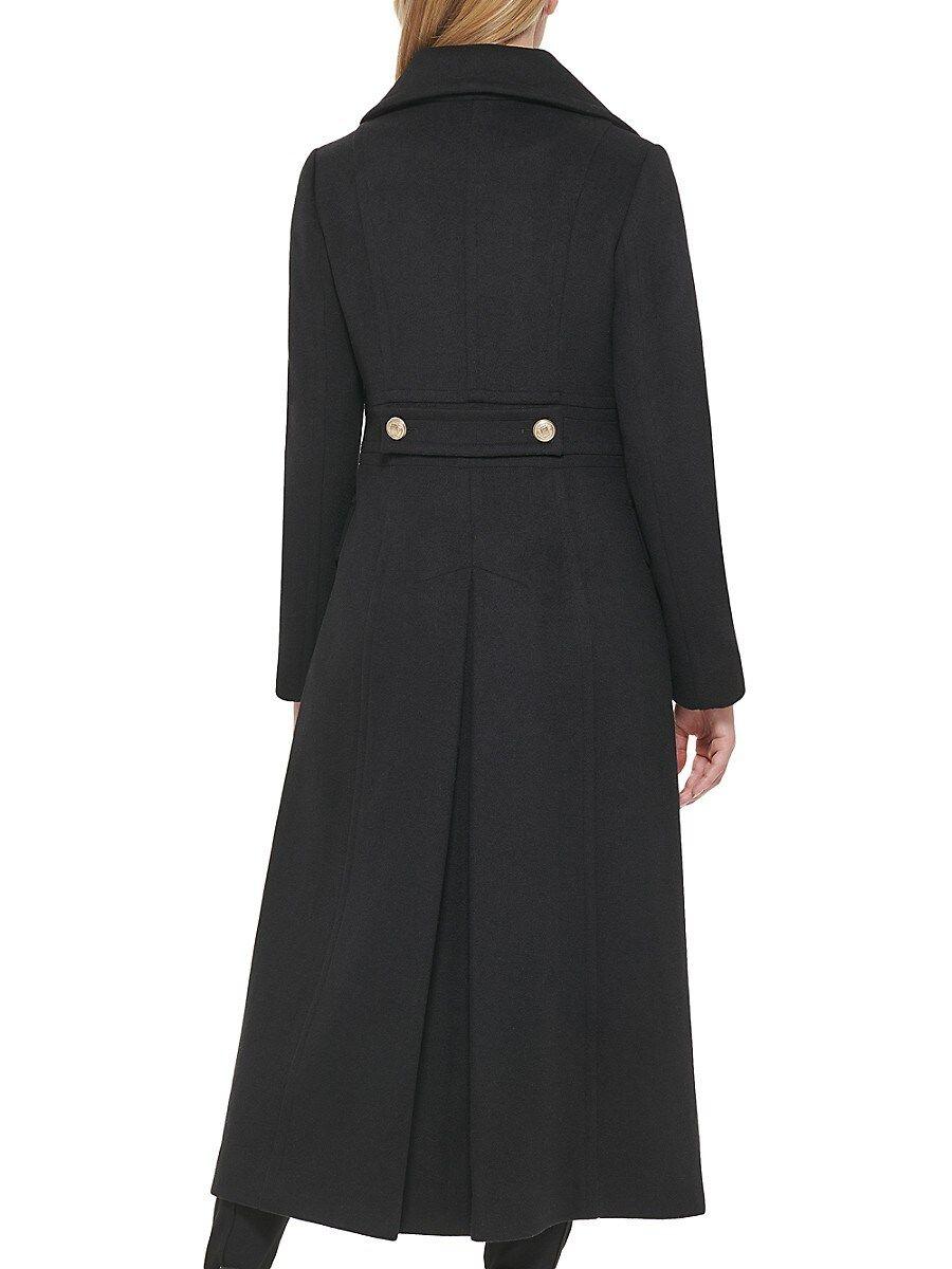 Karl Lagerfeld Paris Women's Double Breasted Coat