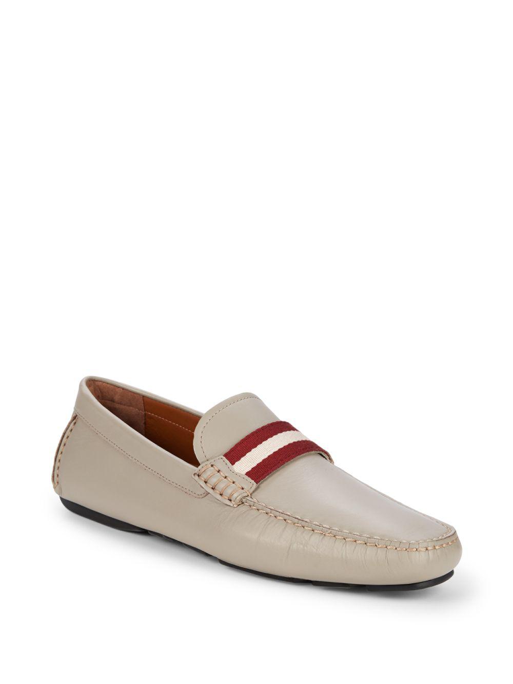 bally leather driver