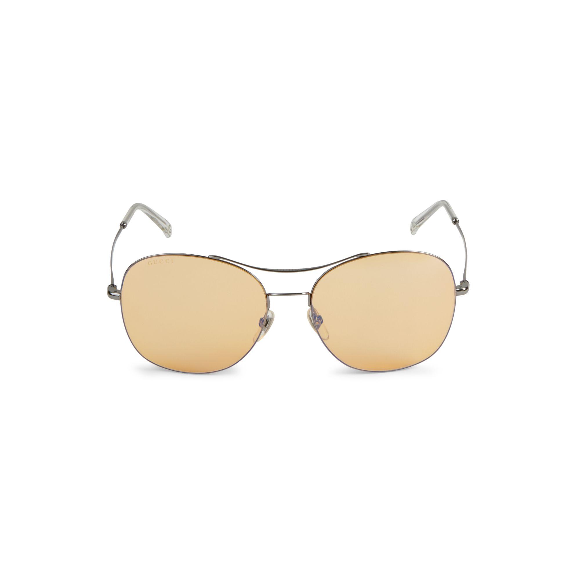 gucci browline glasses
