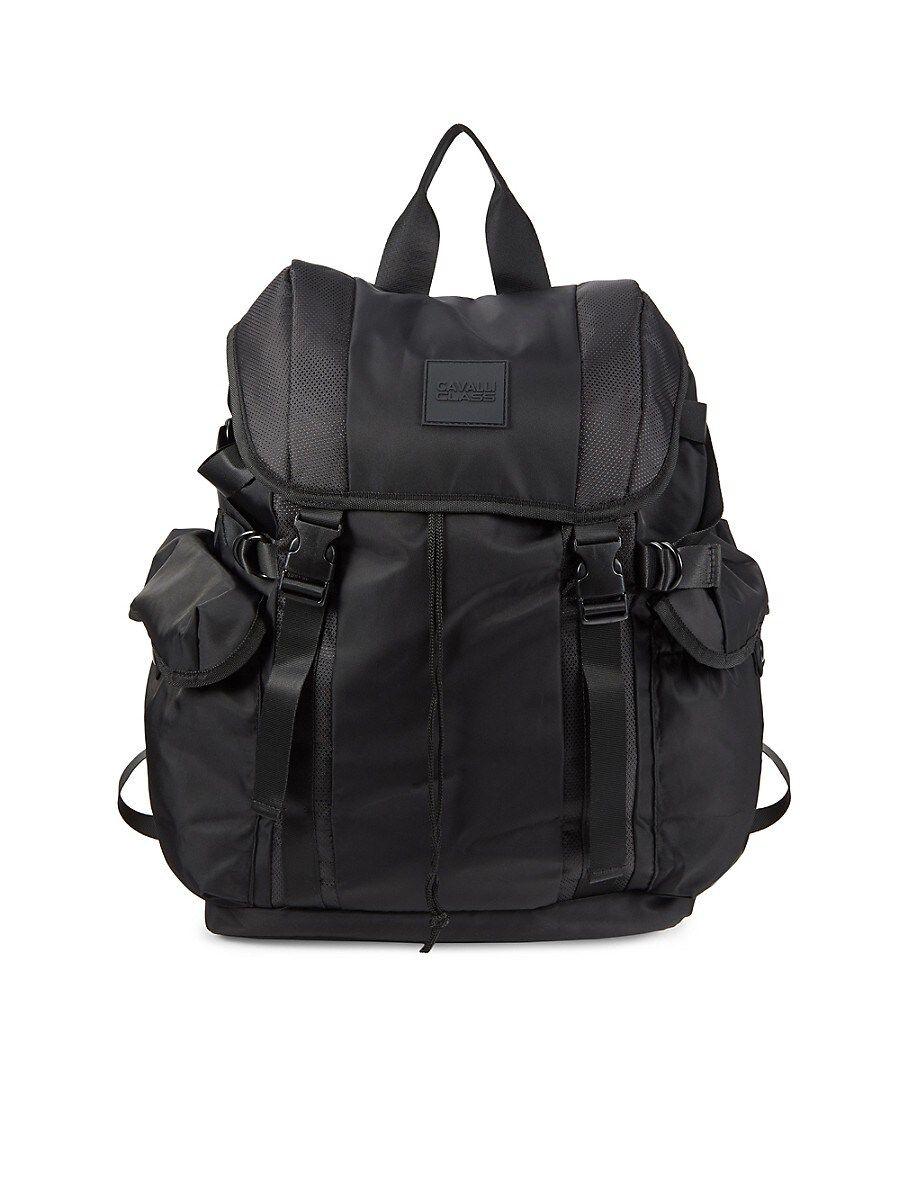 Class Roberto Cavalli Sport Utility Laptop Backpack in Black | Lyst