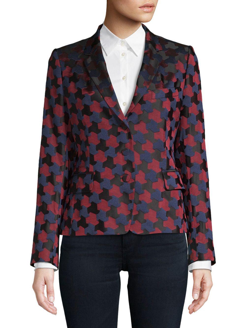 Buy Grey Forest Blossom Double Breasted Blazer Silk Brocade by SUKETDHIR at  Ogaan Online Shopping Site