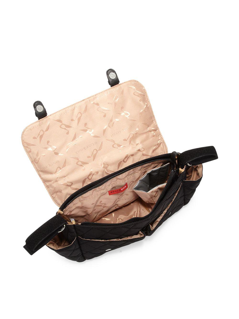 storksak quilted stroller organiser