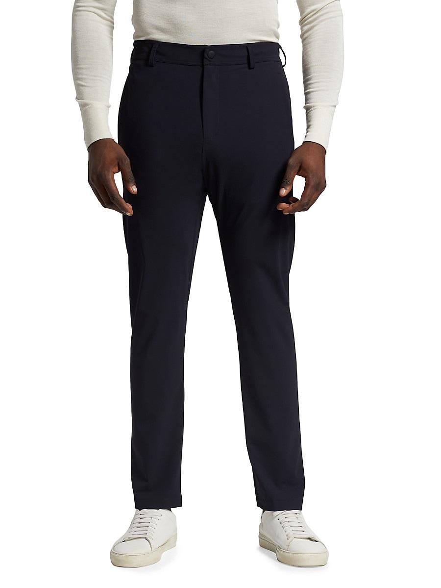 men's slim fit tech pants