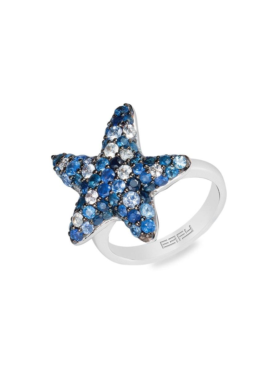 Sparkle Dichroic Glass Ring Freeform Multicolor Ring of Sterling Silver Stripes Glass Jewelry Gift for Her