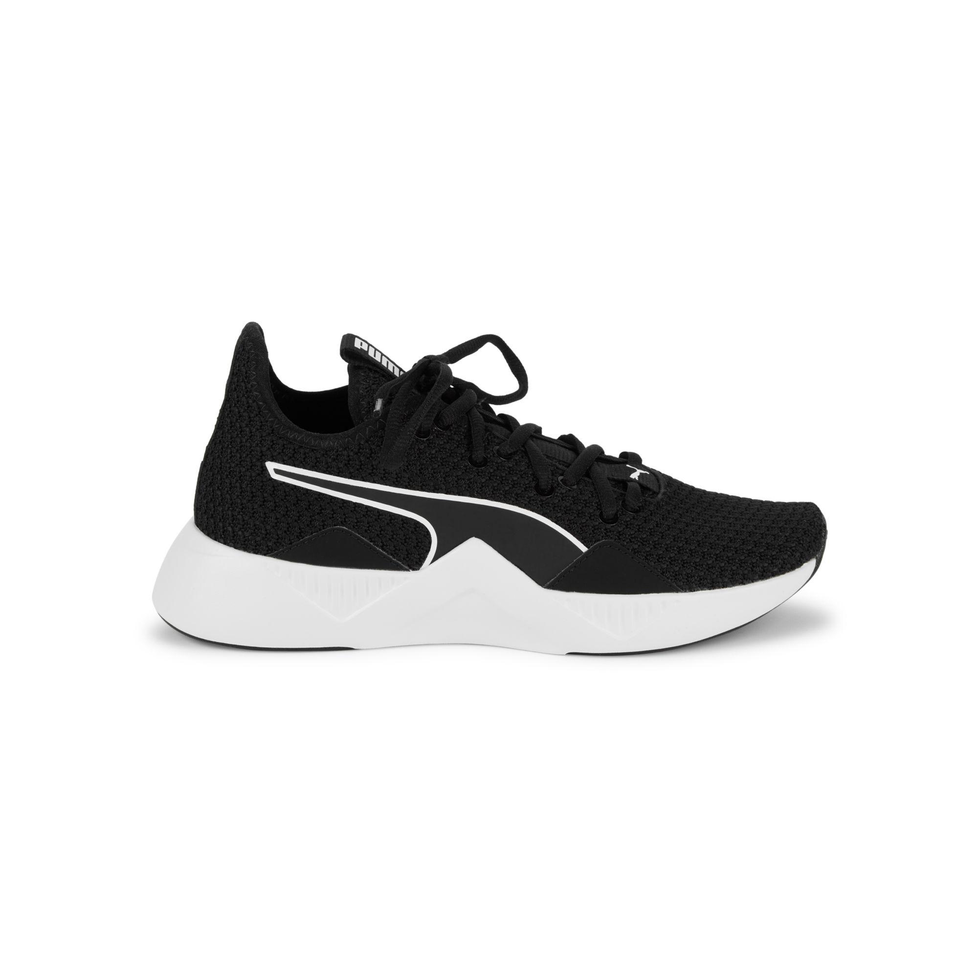 puma lace up sneakers with signature branding