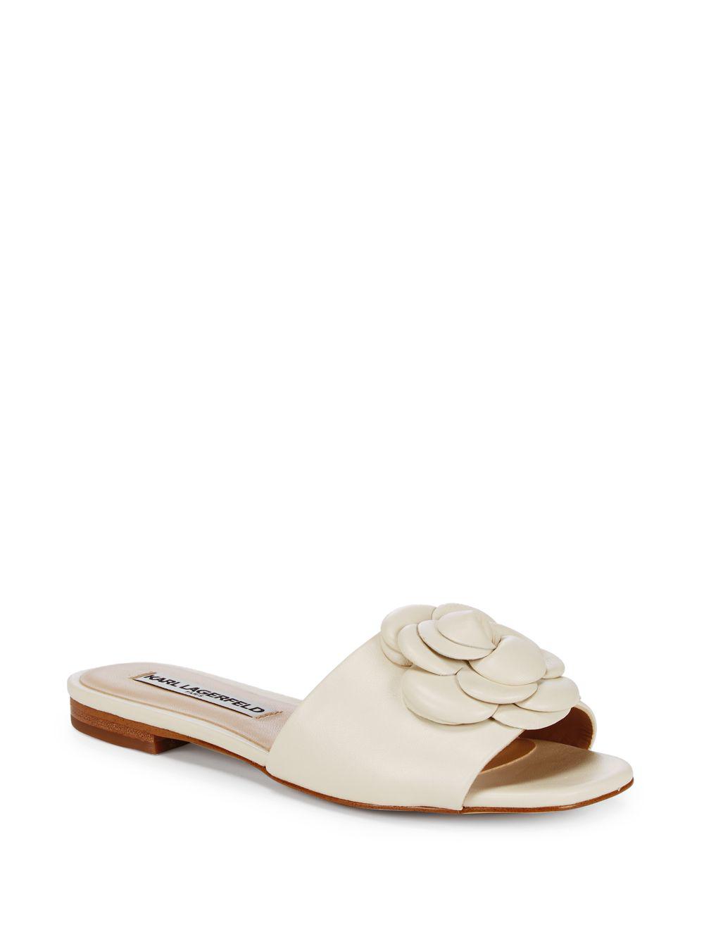 karl lagerfeld slide sandals