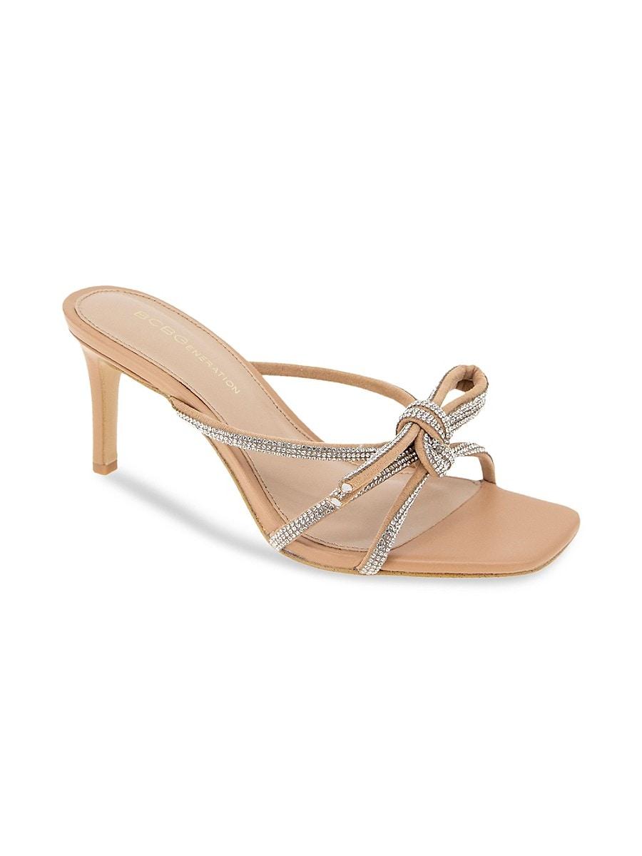 Bcbg 2025 gold sandals