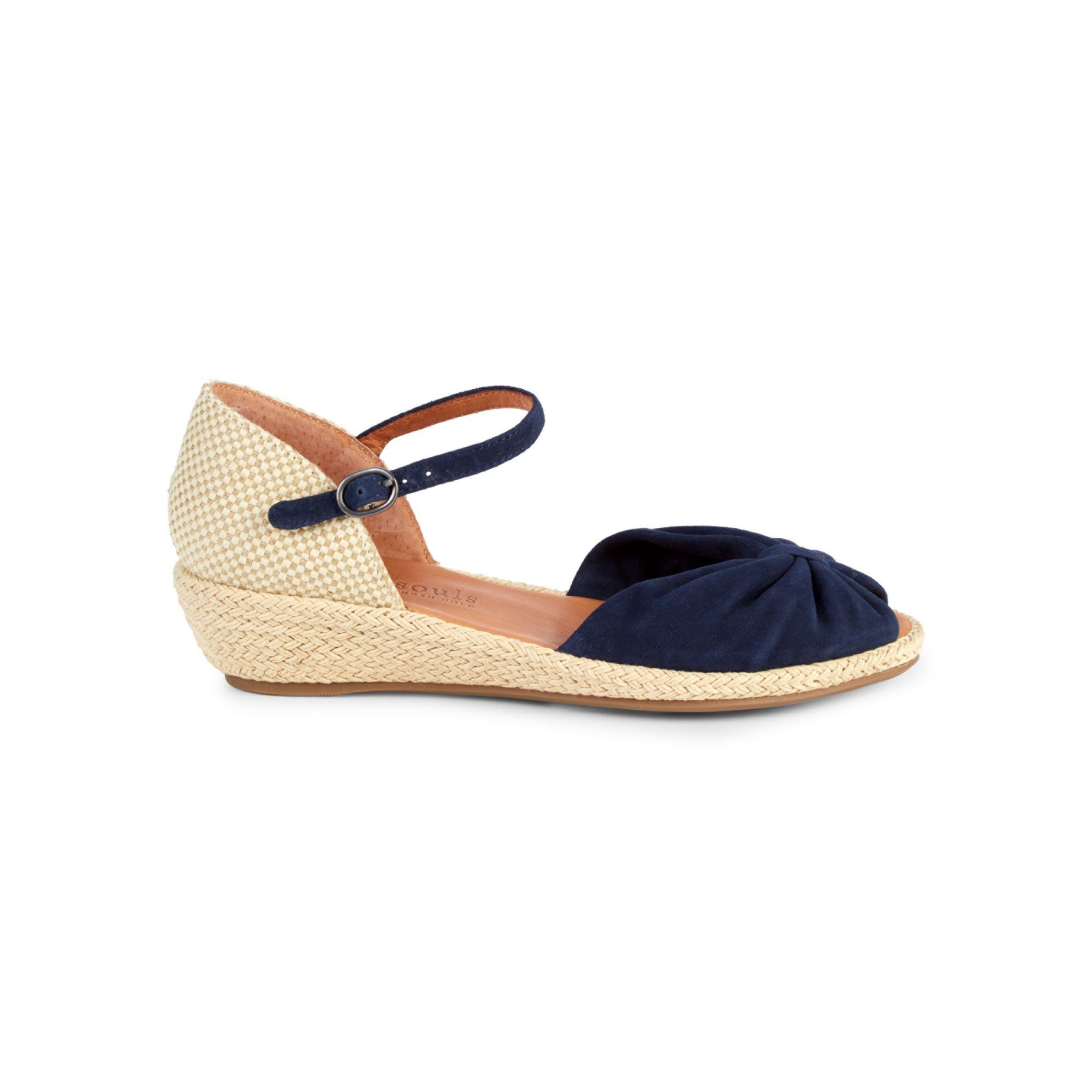 gentle souls lucille wedge sandal