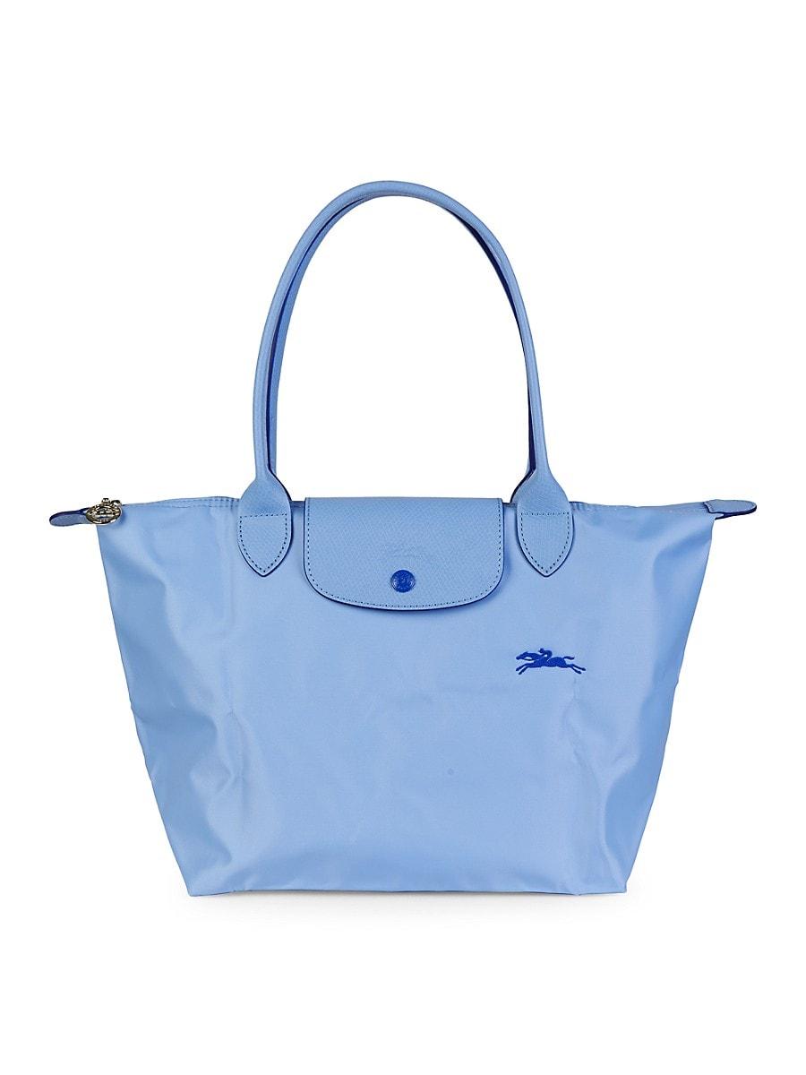 Longchamp Le Pliage Club Shoulder Tote in Blue | Lyst