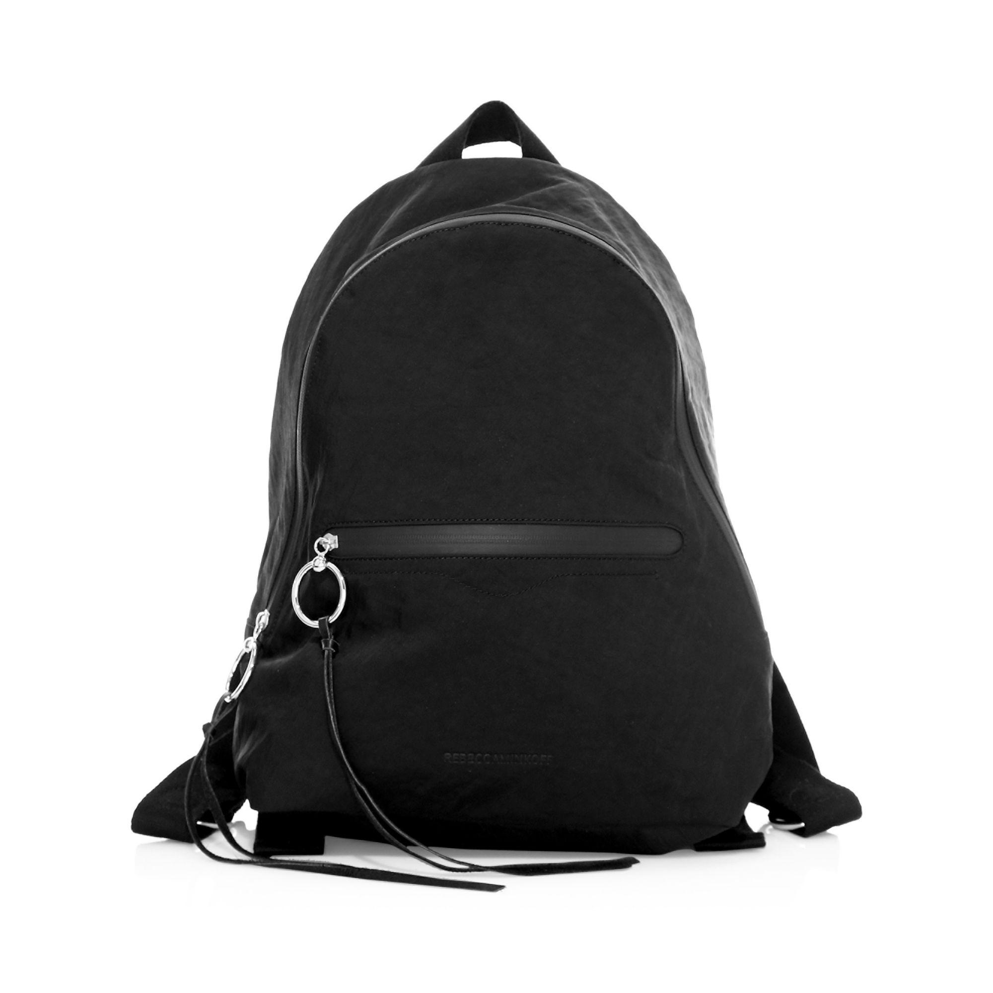 Rebecca Minkoff Synthetic Dome Nylon Backpack in Black - Lyst