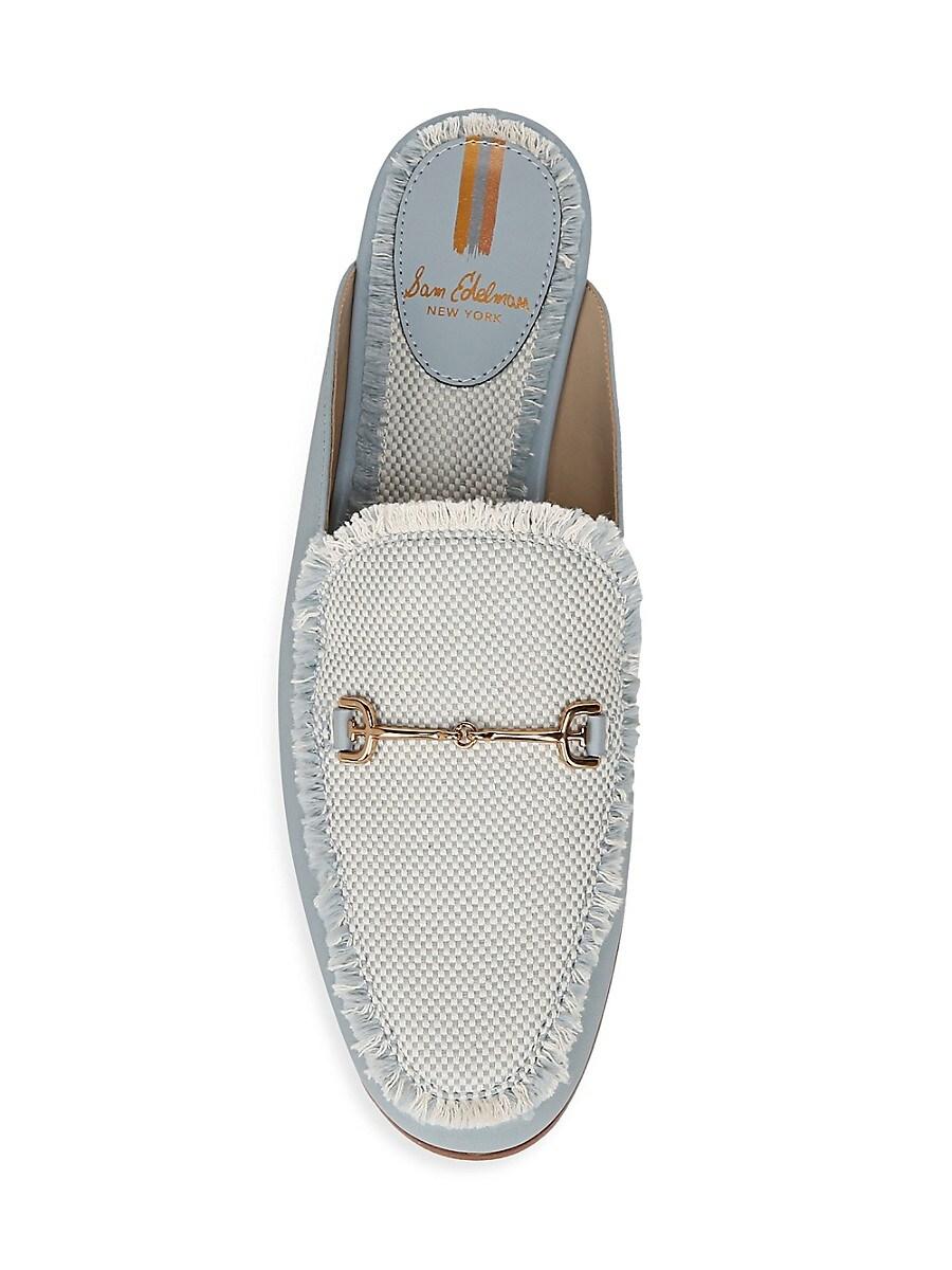 Sam Edelman Linnie Fray Penny Mules in White Lyst