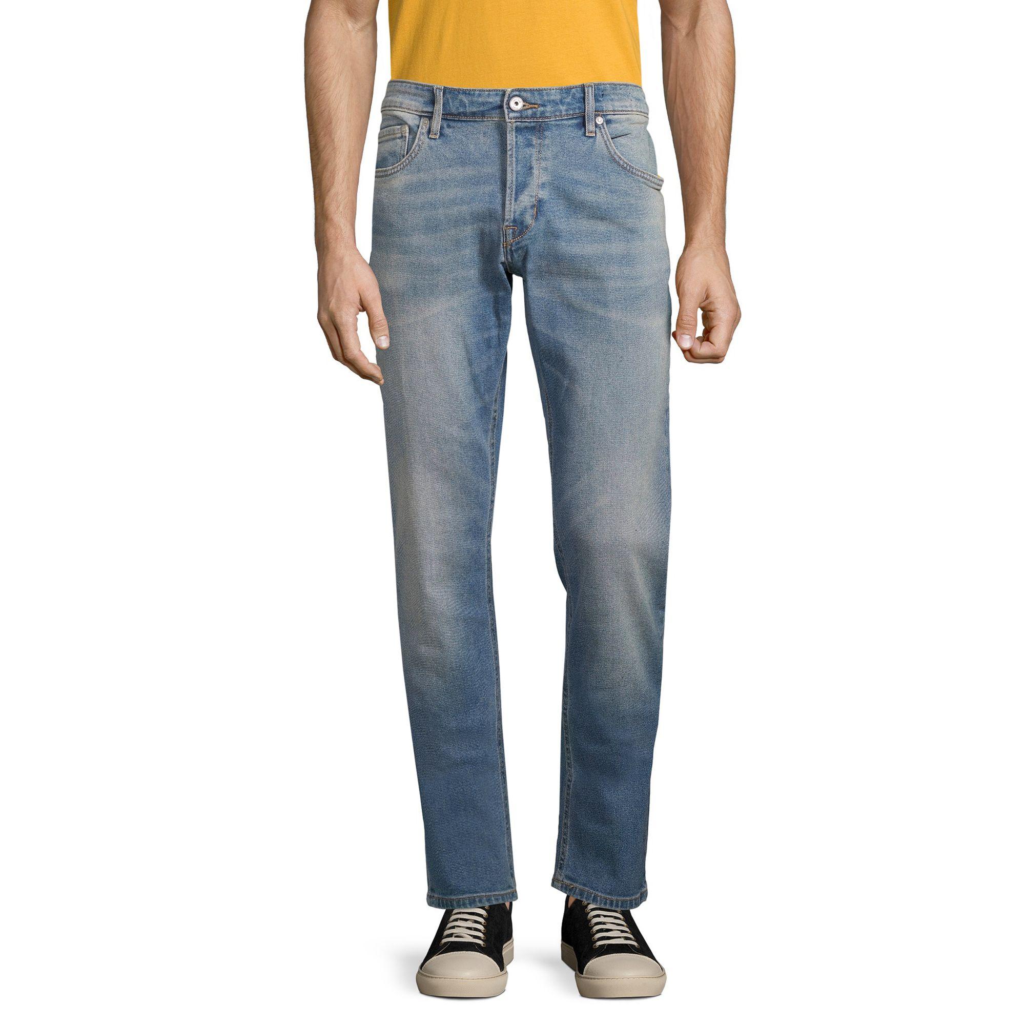 Just Cavalli Denim Slimfit Buttonfly Jeans in Blue Denim (Blue) for