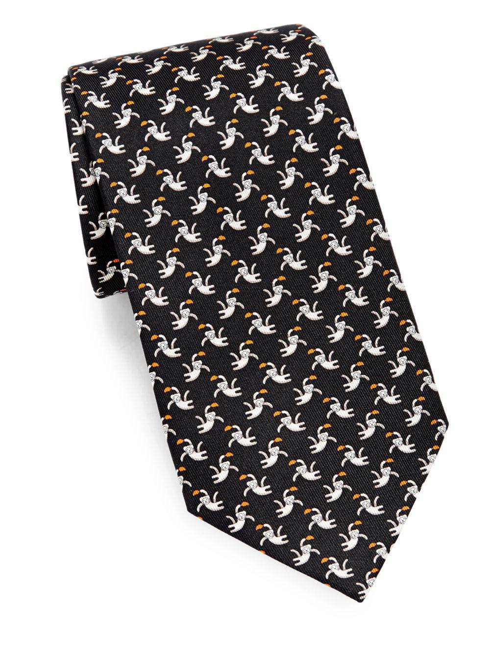 ferragamo monkey tie