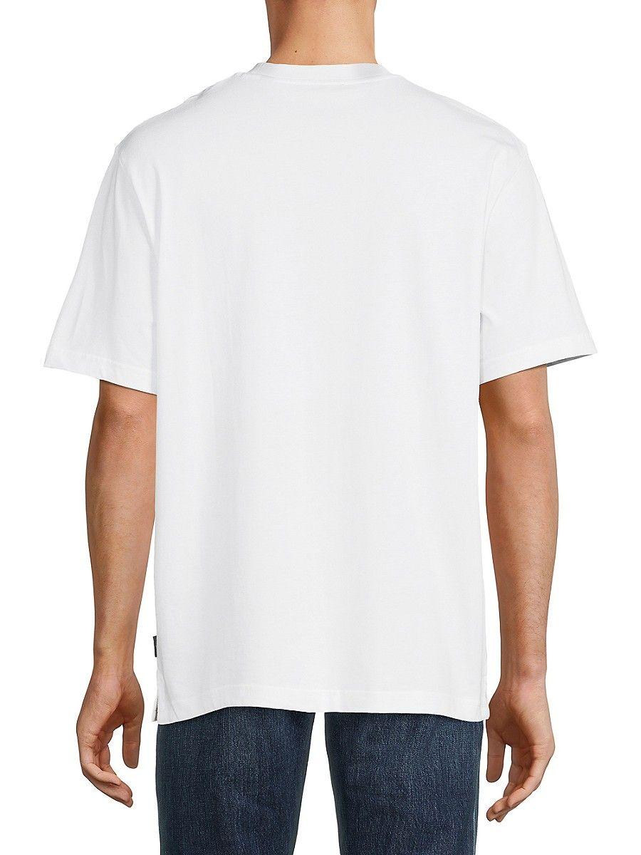 Ted Baker Snowhill Graphic Tee in White for Men | Lyst