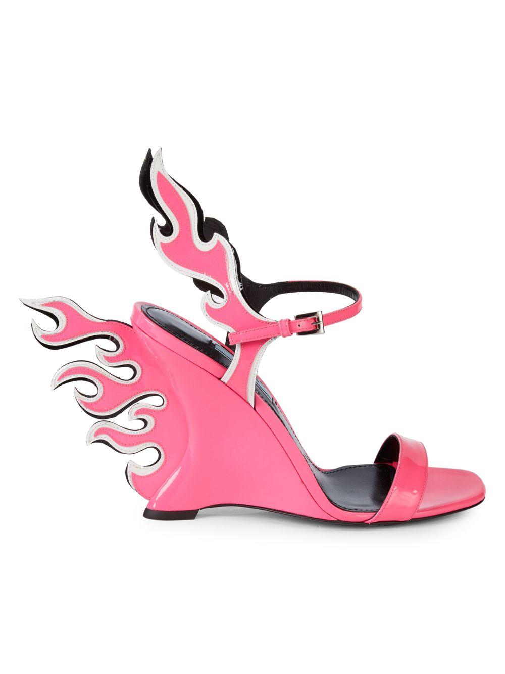 prada flame heels sale