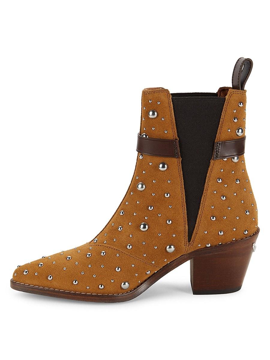 Studded suede chelsea boots on sale