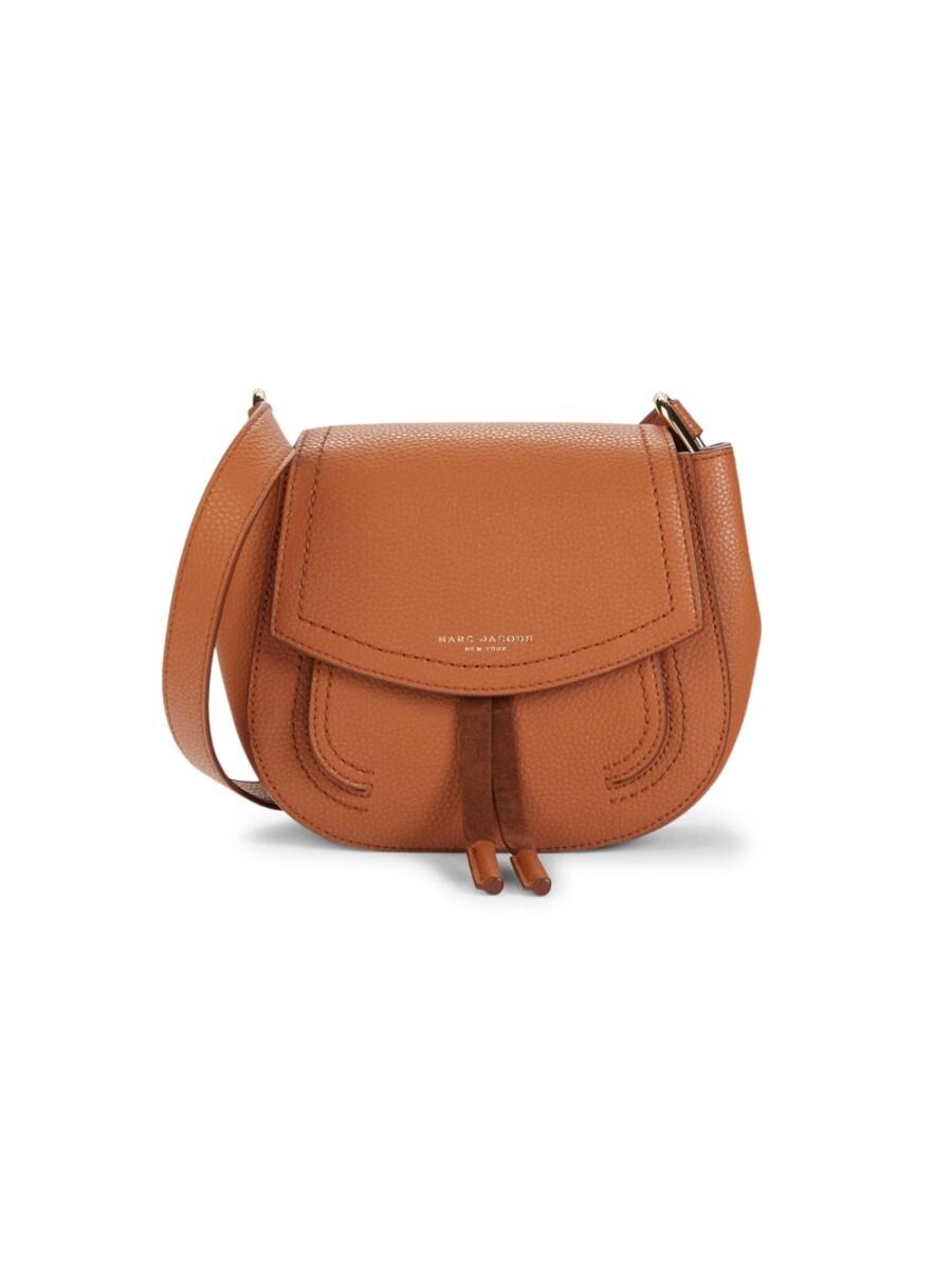 Marc Jacobs Maverick Tassel Saddle Shoulder Bag in Brown | Lyst