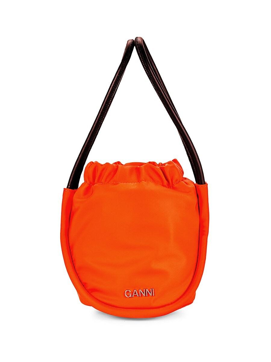 Ganni orange bag new arrivals