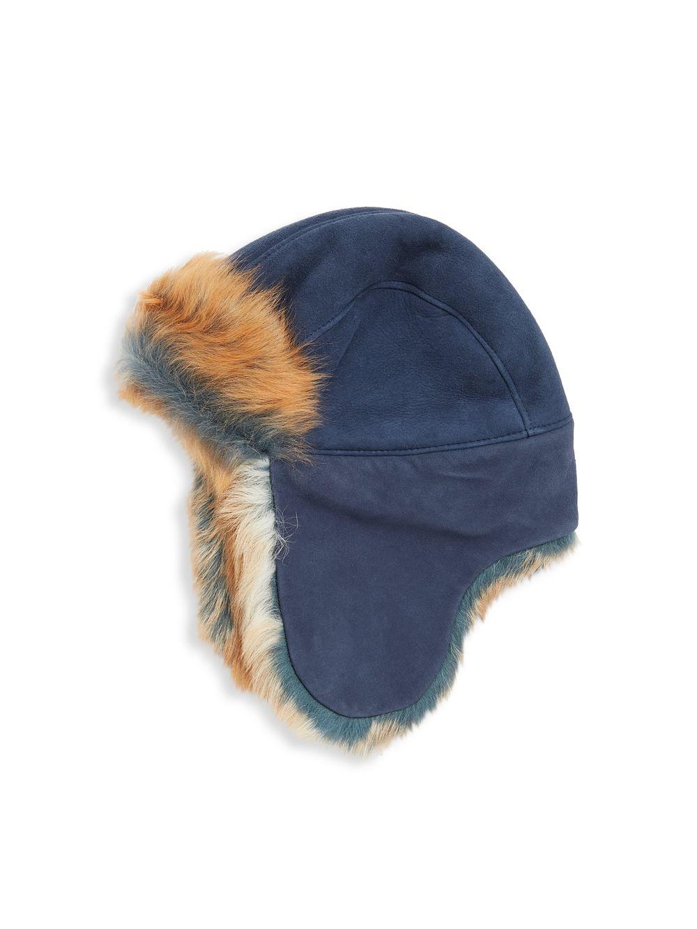 ugg shearling trapper hat