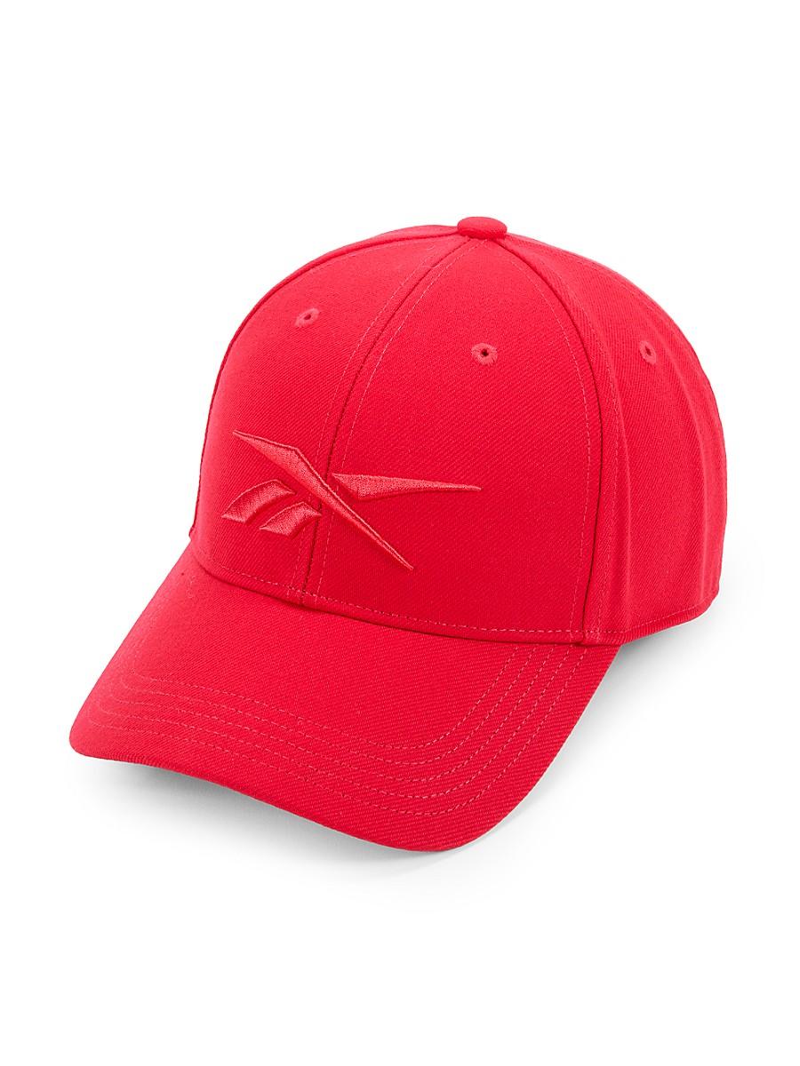Reebok Vector Logo Baseball Cap in Red for Men Lyst