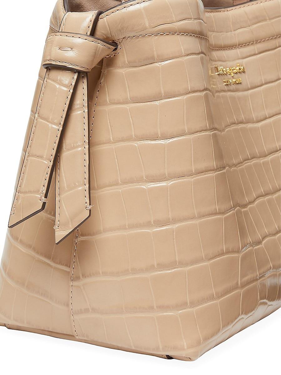 Knott Kate Spade Crocodile Bag Kate Spade Knott Croc-Embossed