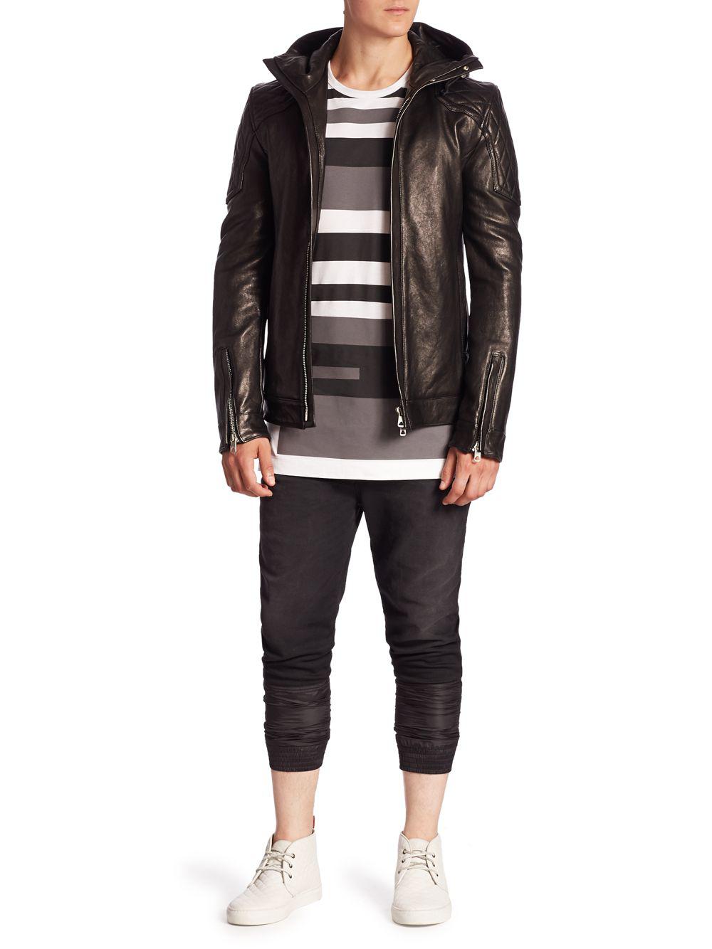 diesel lambskin leather jacket