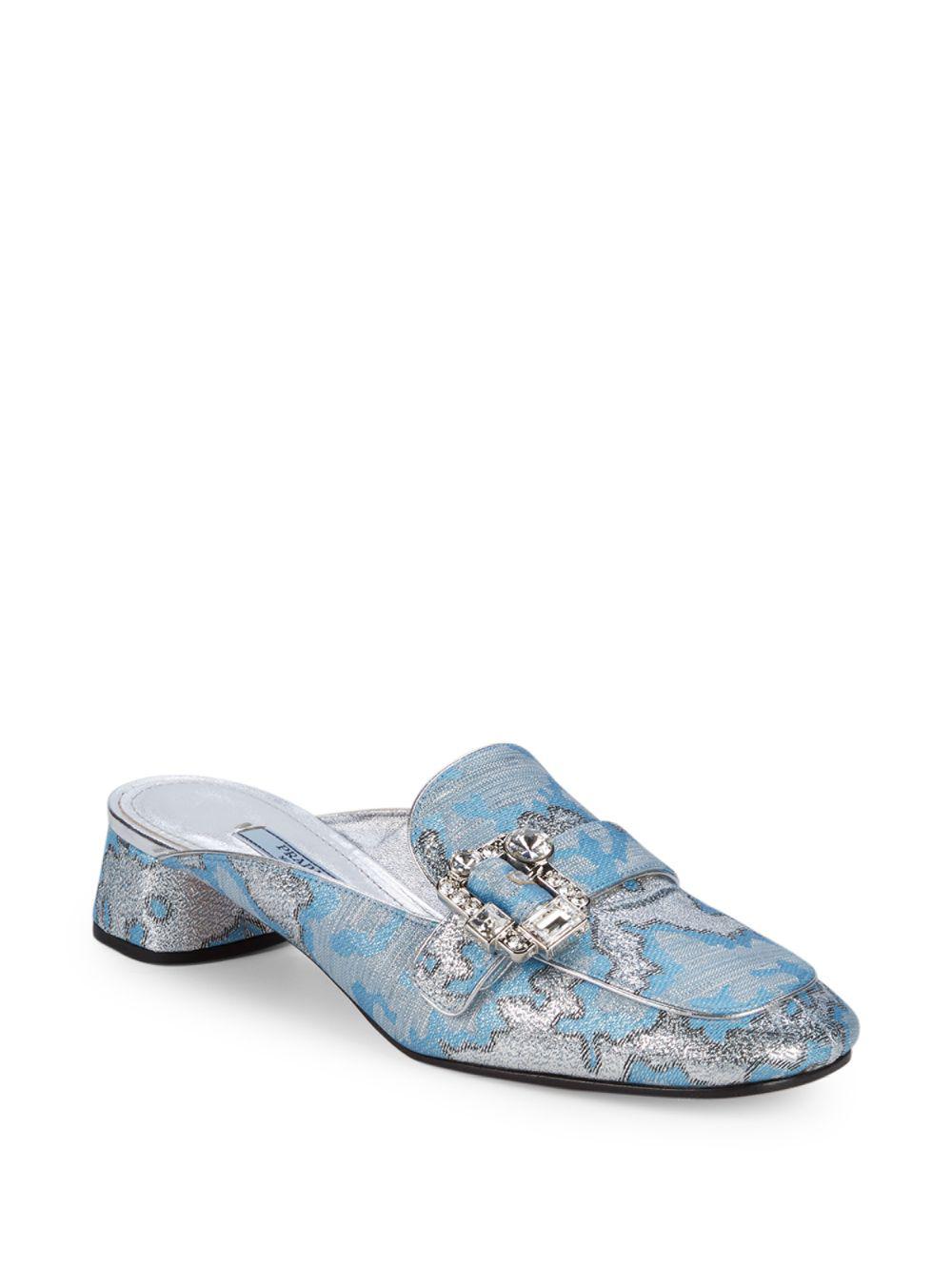 prada mule loafer
