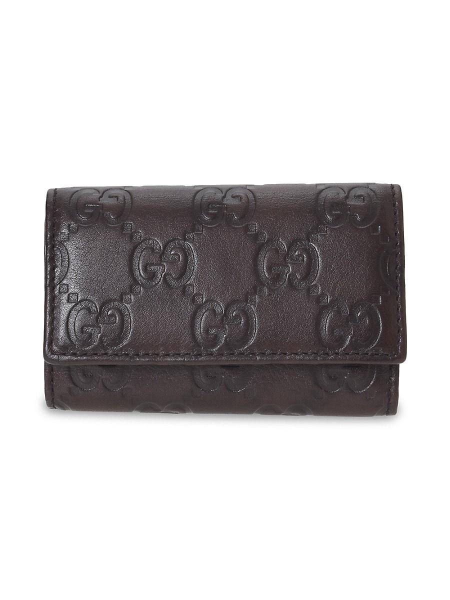 Gucci Leather 6 Key Holder in Brown Lyst