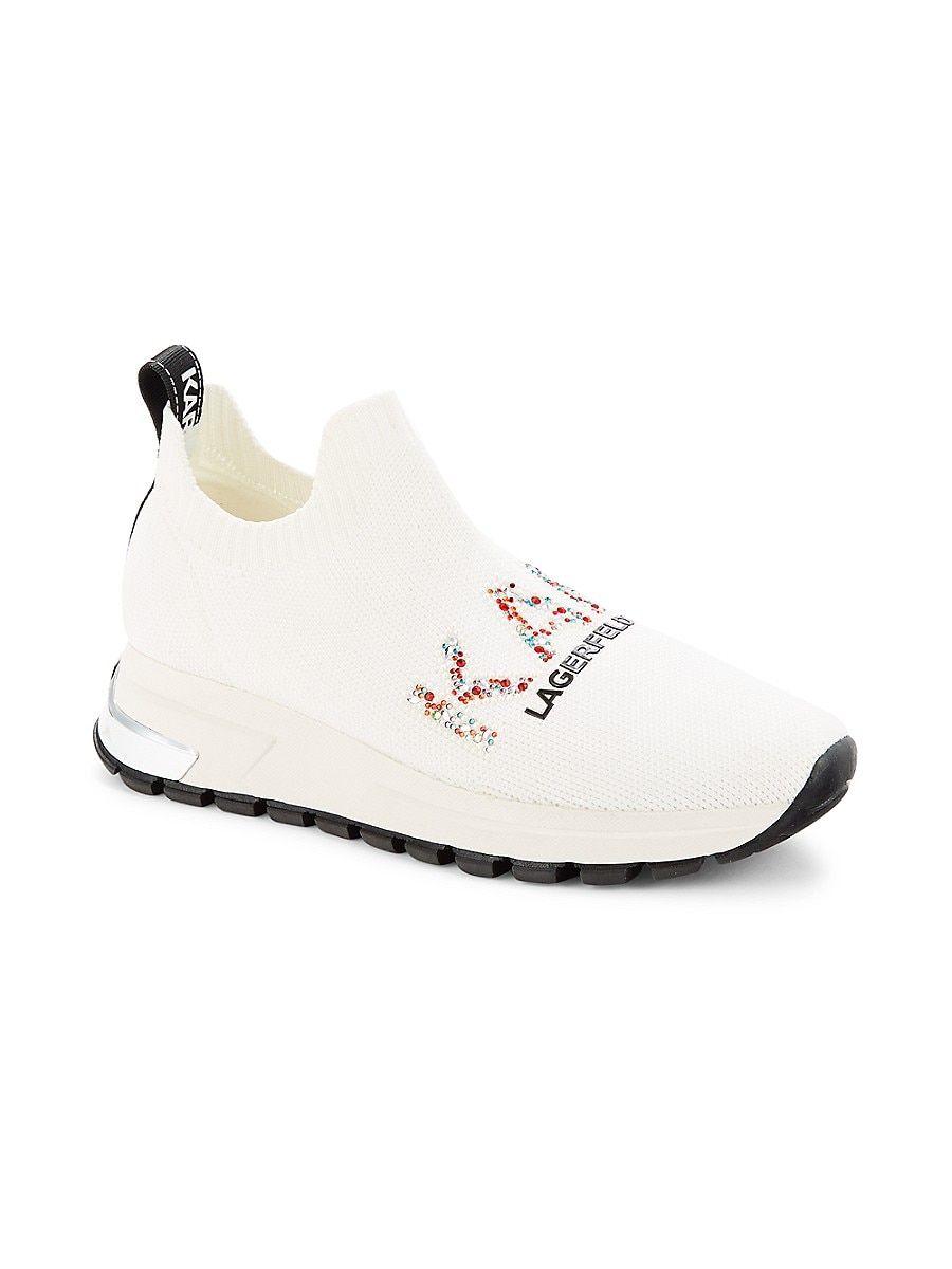 Embellished slip hotsell on sneakers